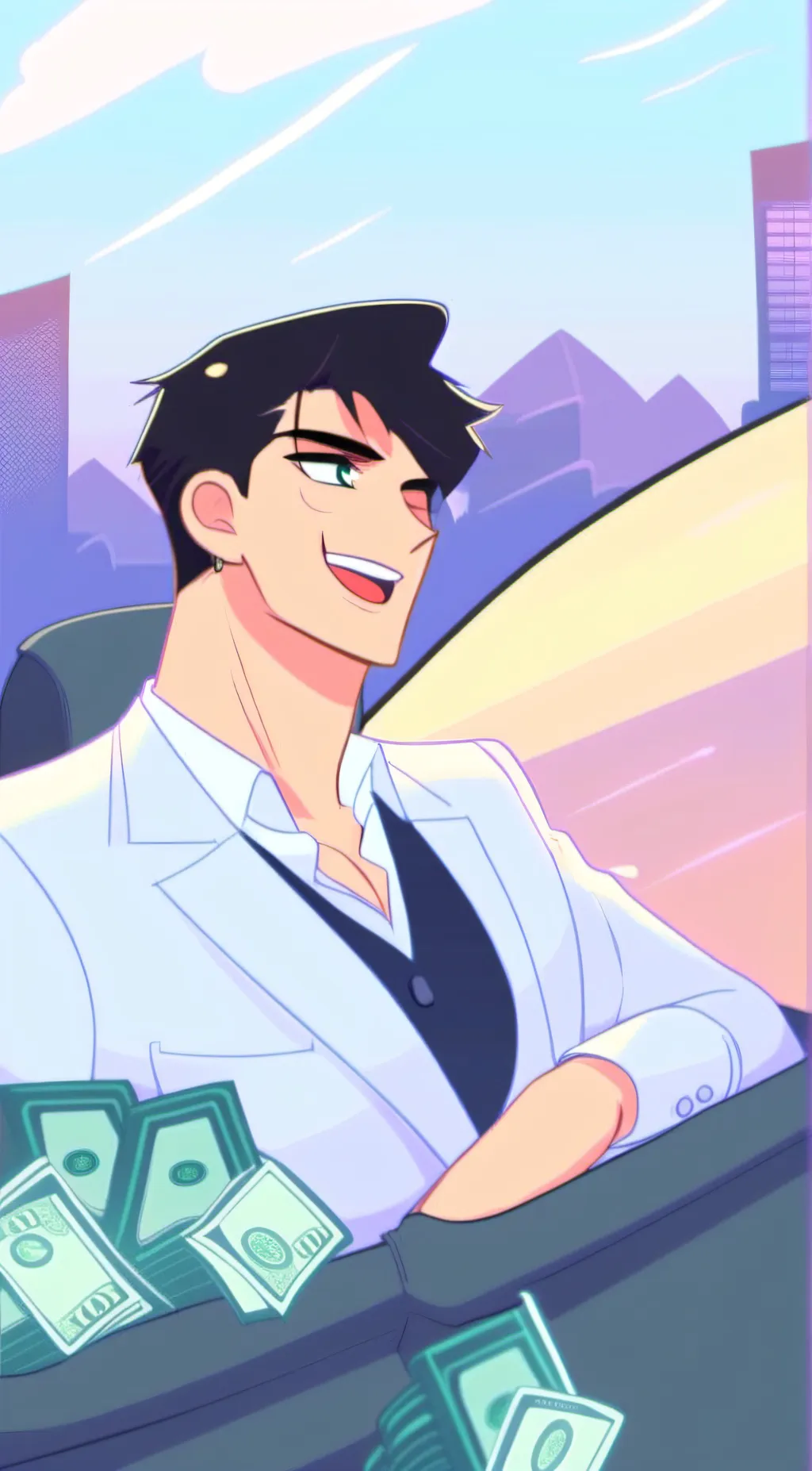 ai character: jake background