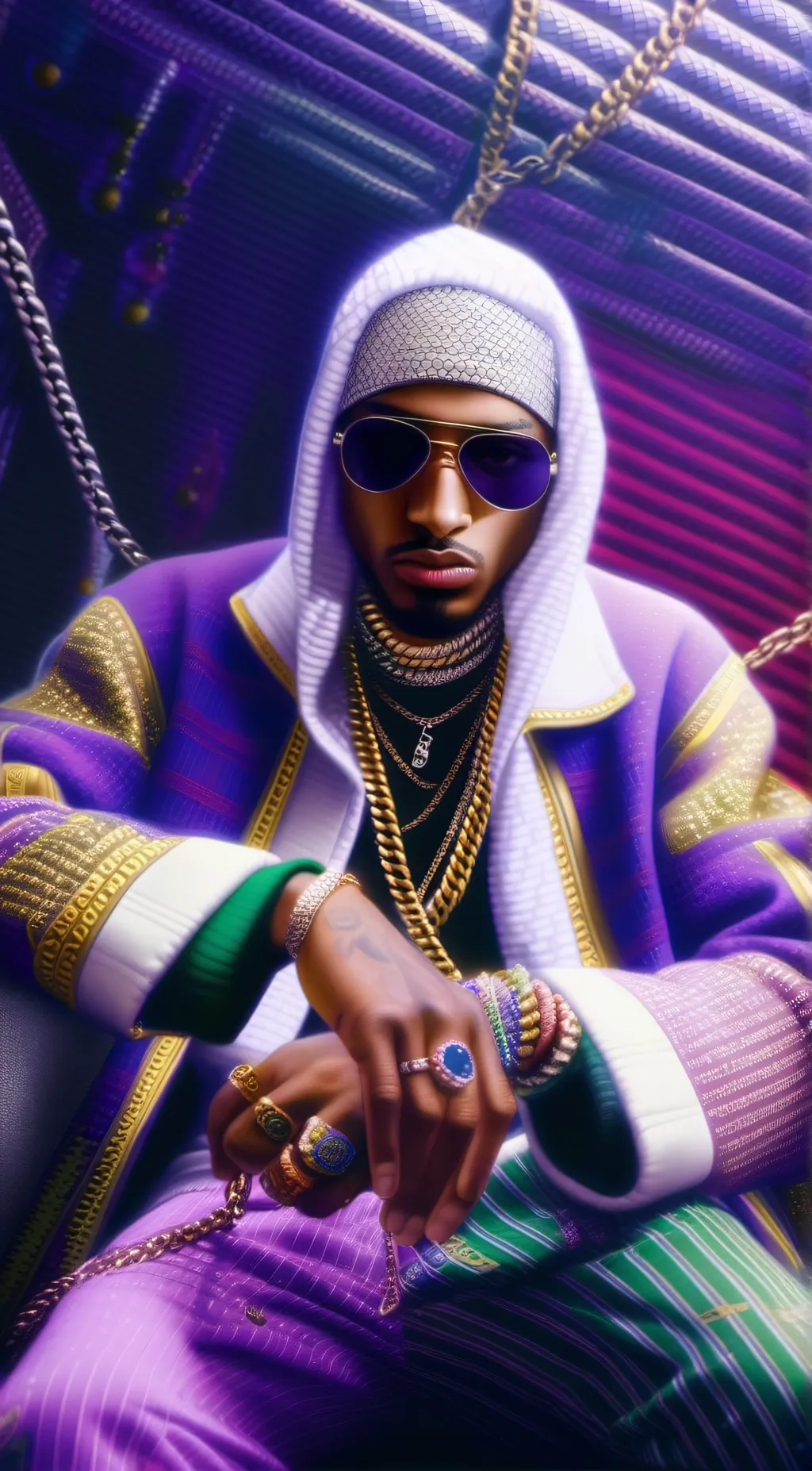 ai character: Senor Swagger background