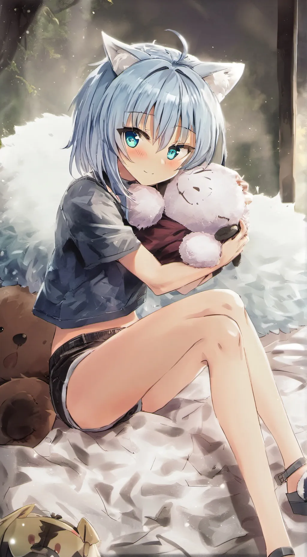 ai character: angel background