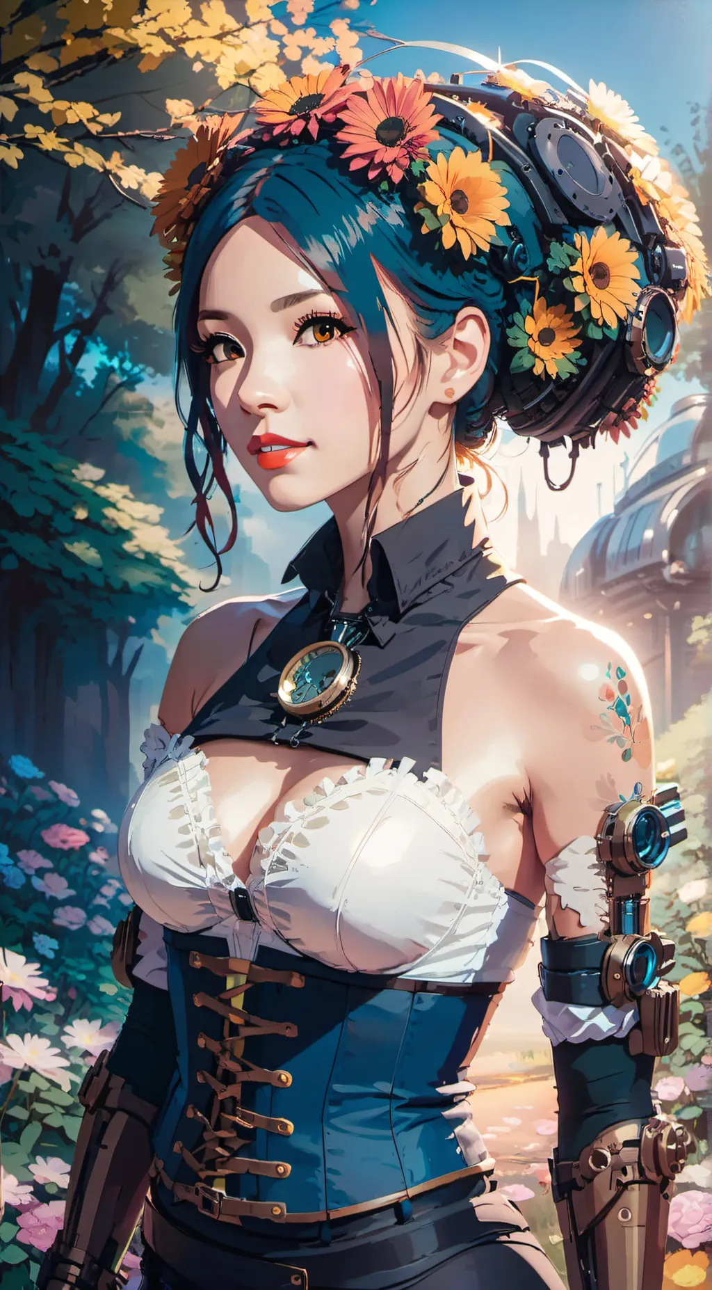 ai character: Evelyn background