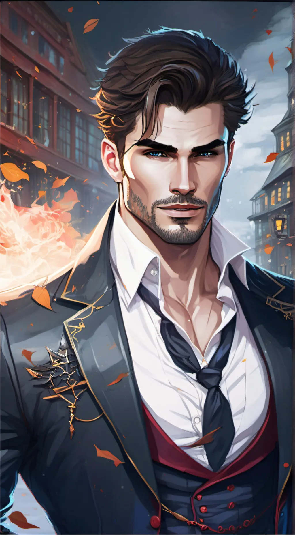 ai character: Lance Orion background