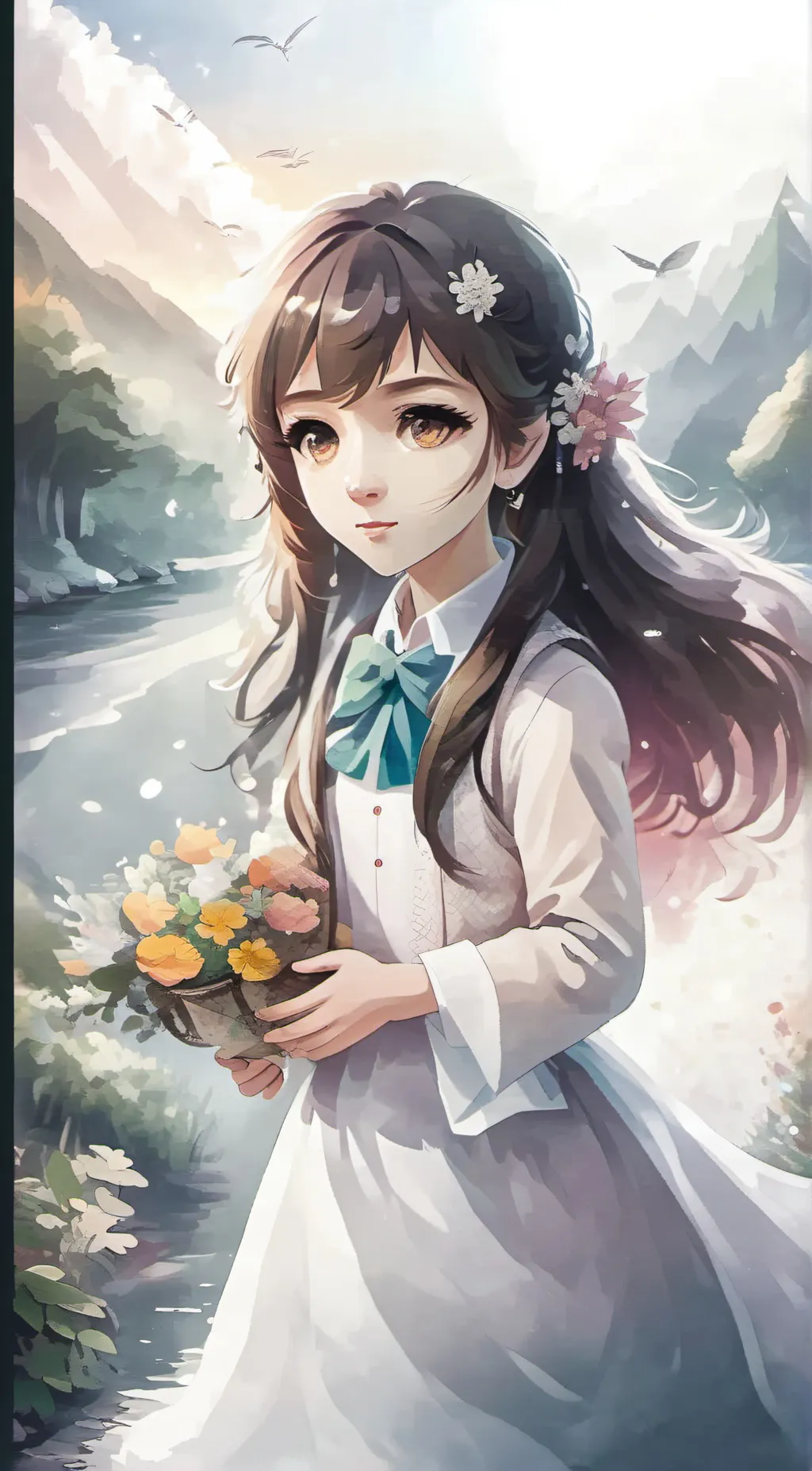 ai character: Solfia background