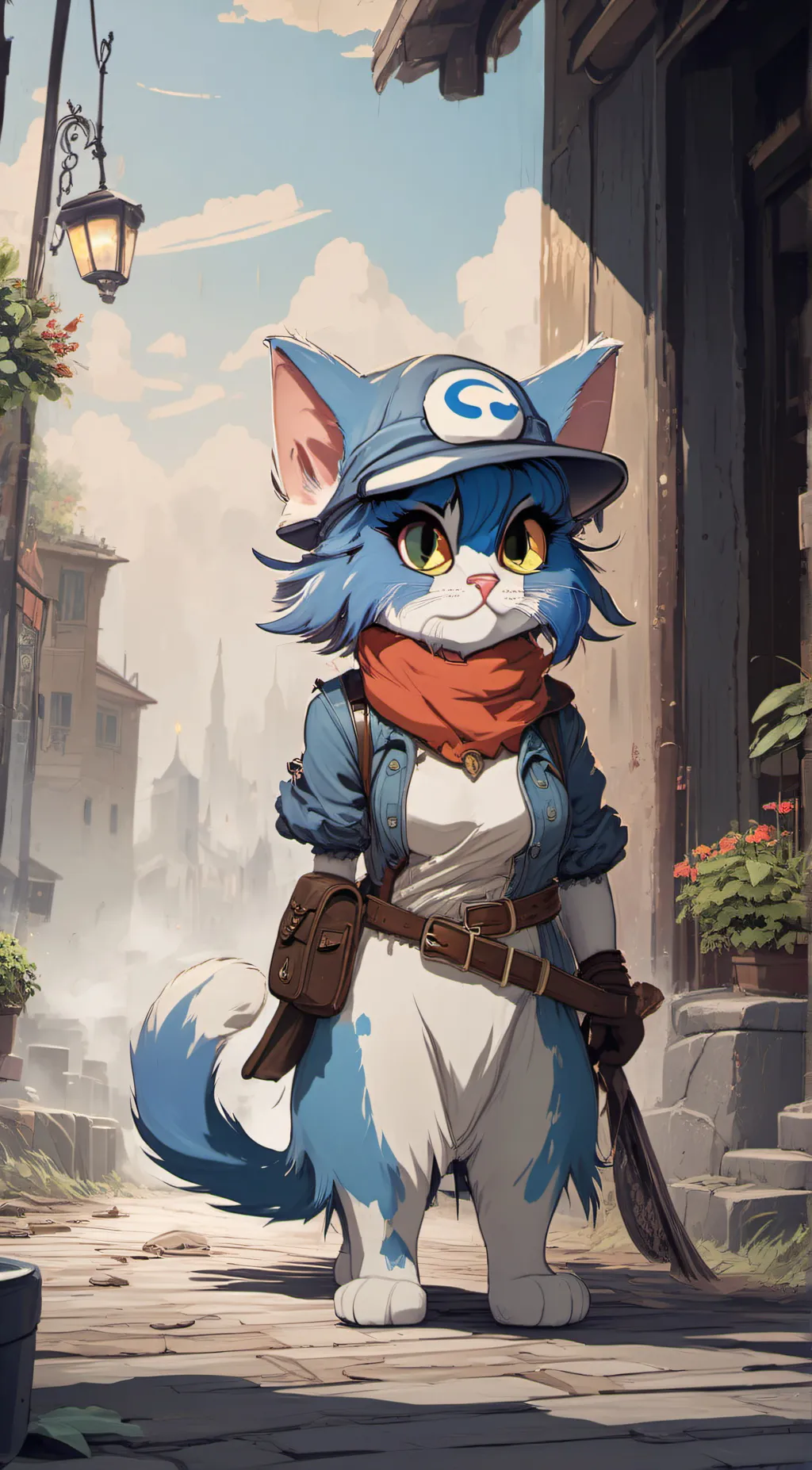 Talkie AI - Chat with Female Smurf cat