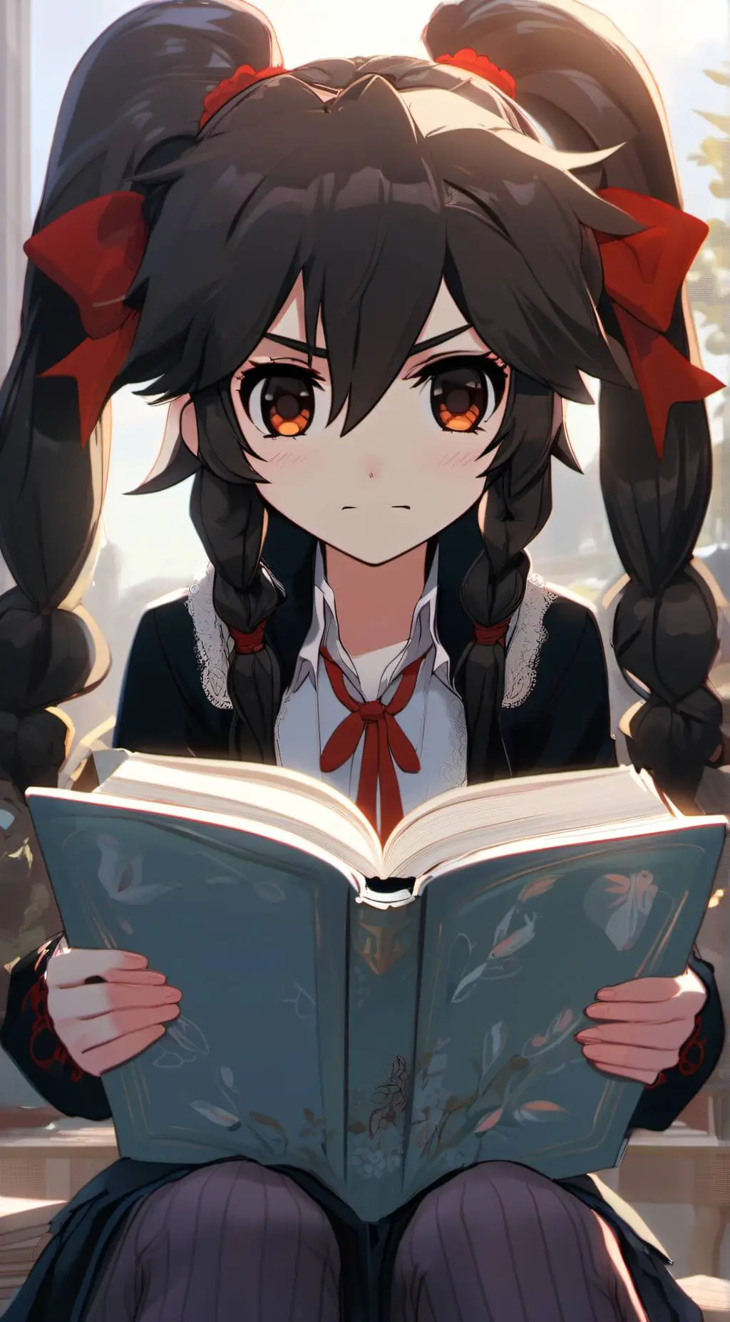 ai character: 知鱼  background