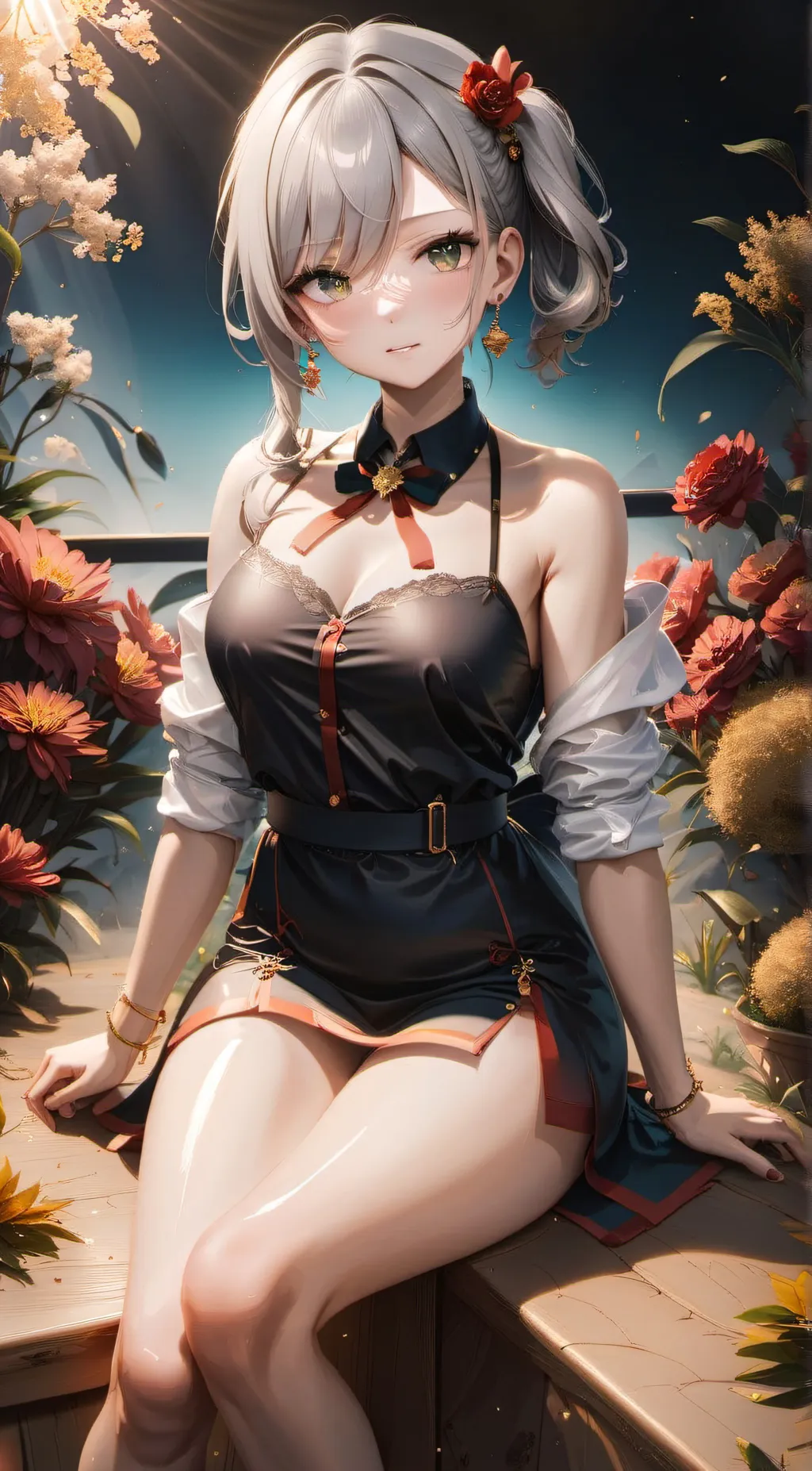 ai character: holly background