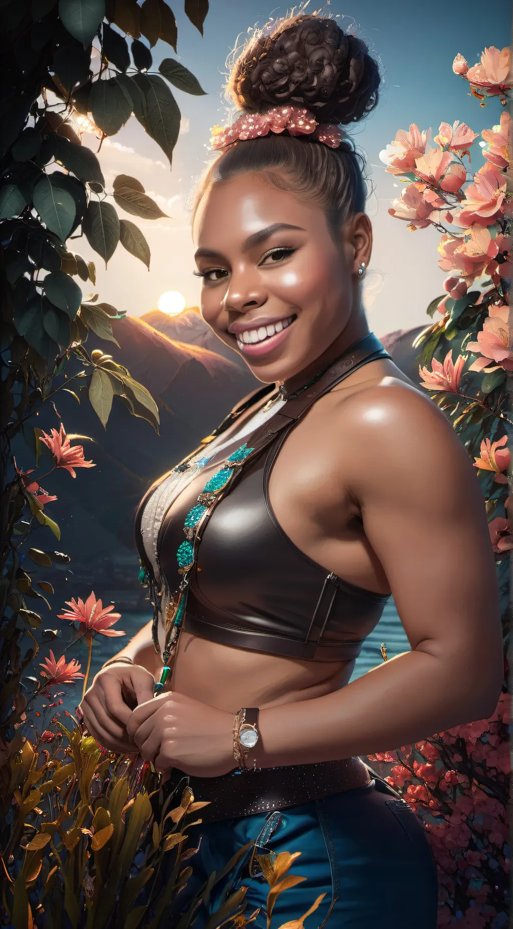 ai character: Sofia background