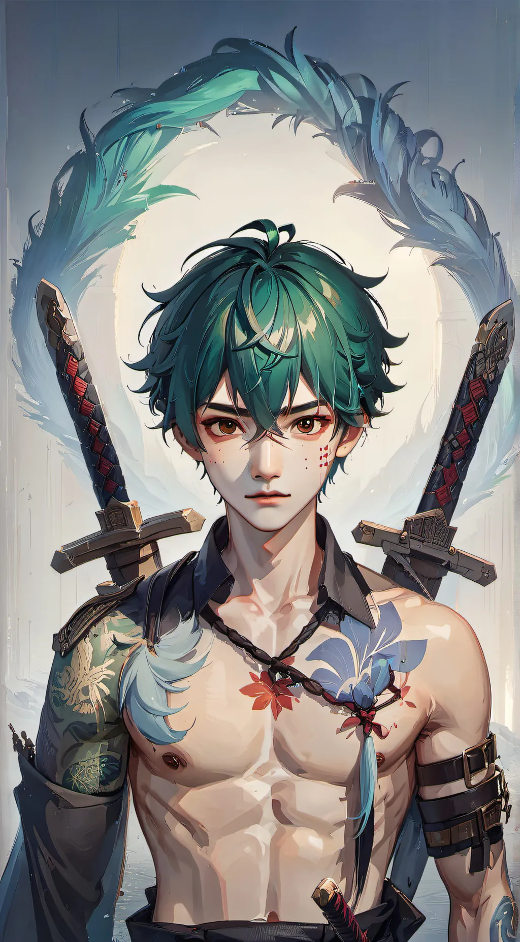 ai character: Roranora Zoro background