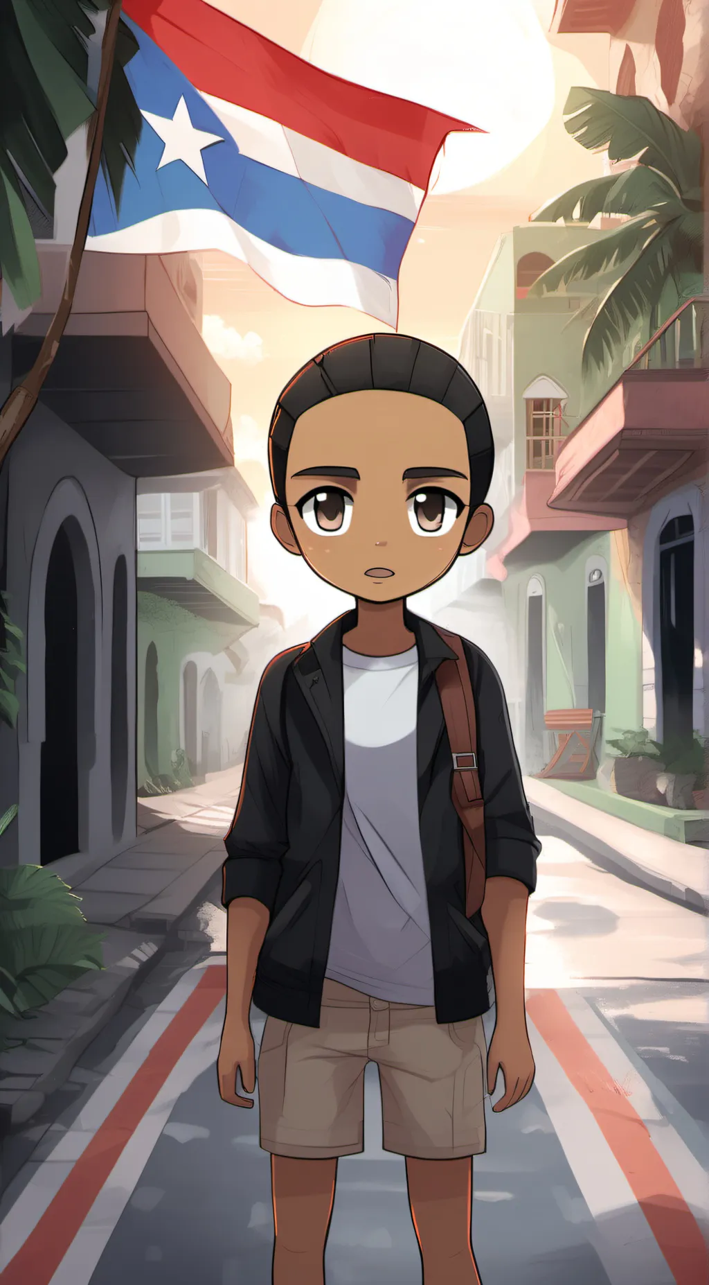 ai character: saulito background