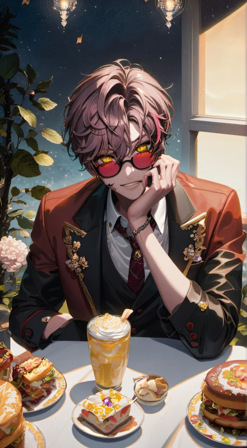 ai character: Damian background