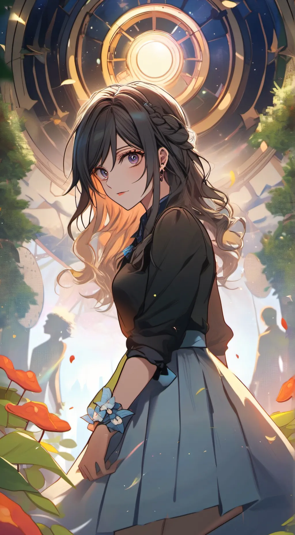 ai character: emama  background