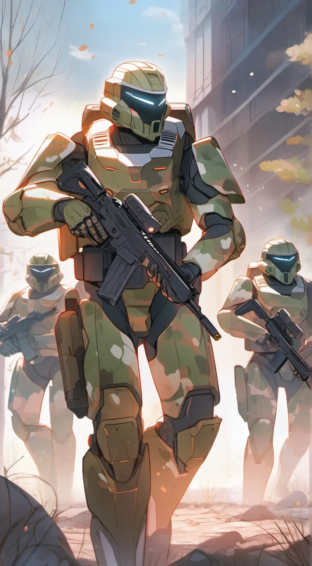 ai character: Dane Calvary  background
