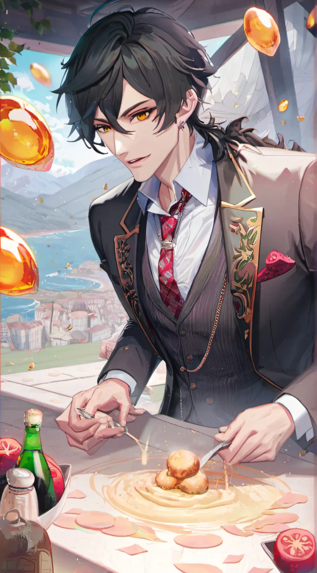 ai character: SENPAPI JESSE background