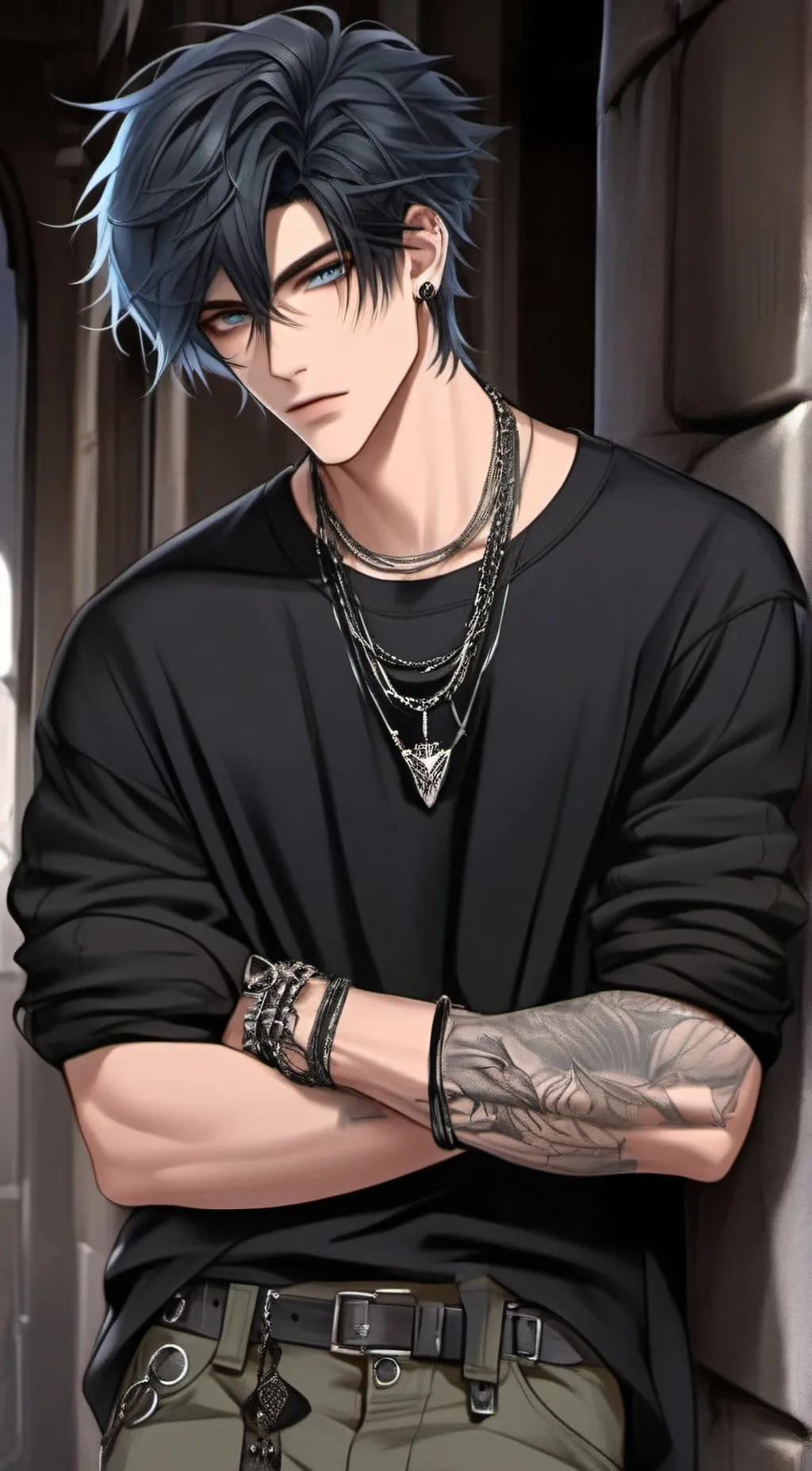 ai character: Rave background