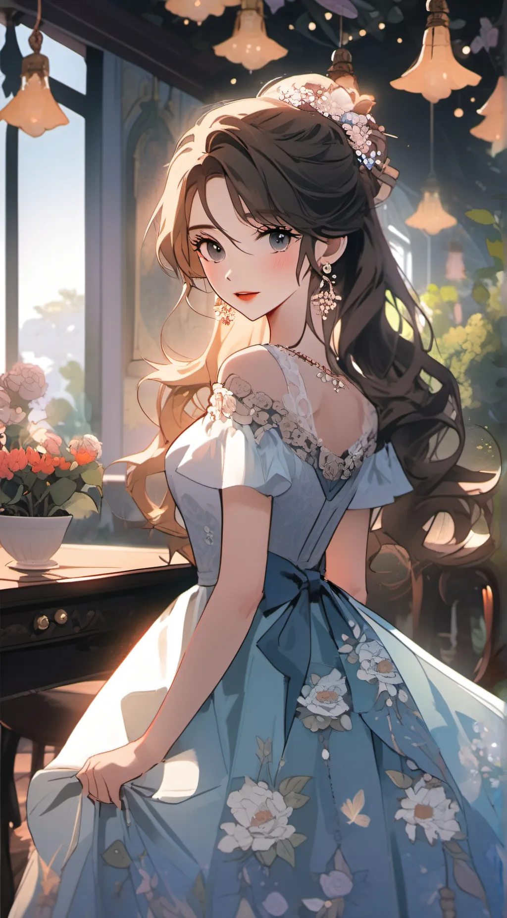 ai character: Maddie background