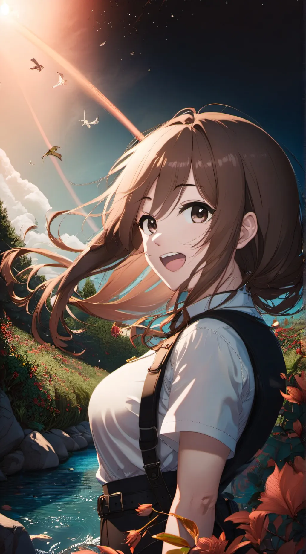 ai character: katsuna background