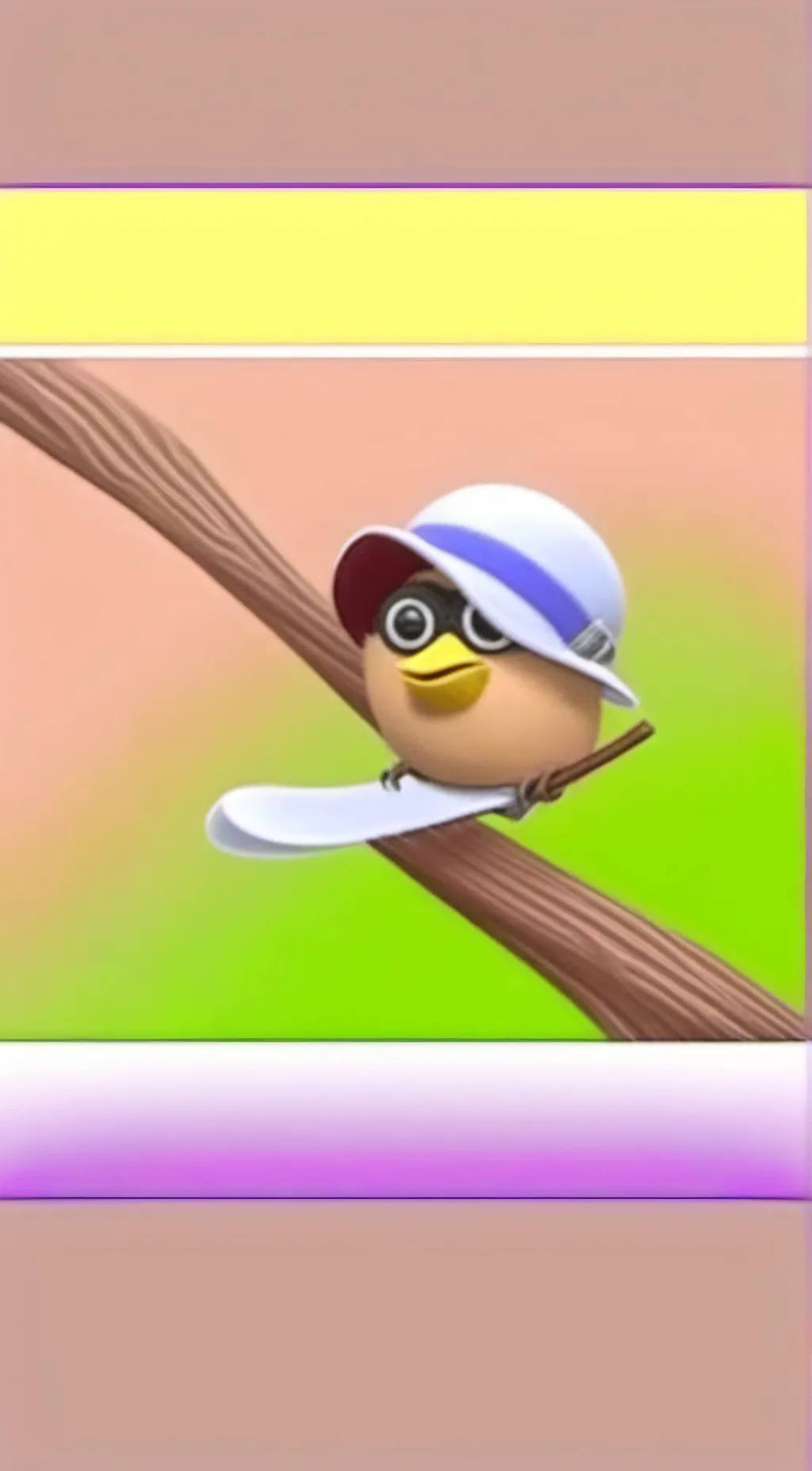 ai character: birg background