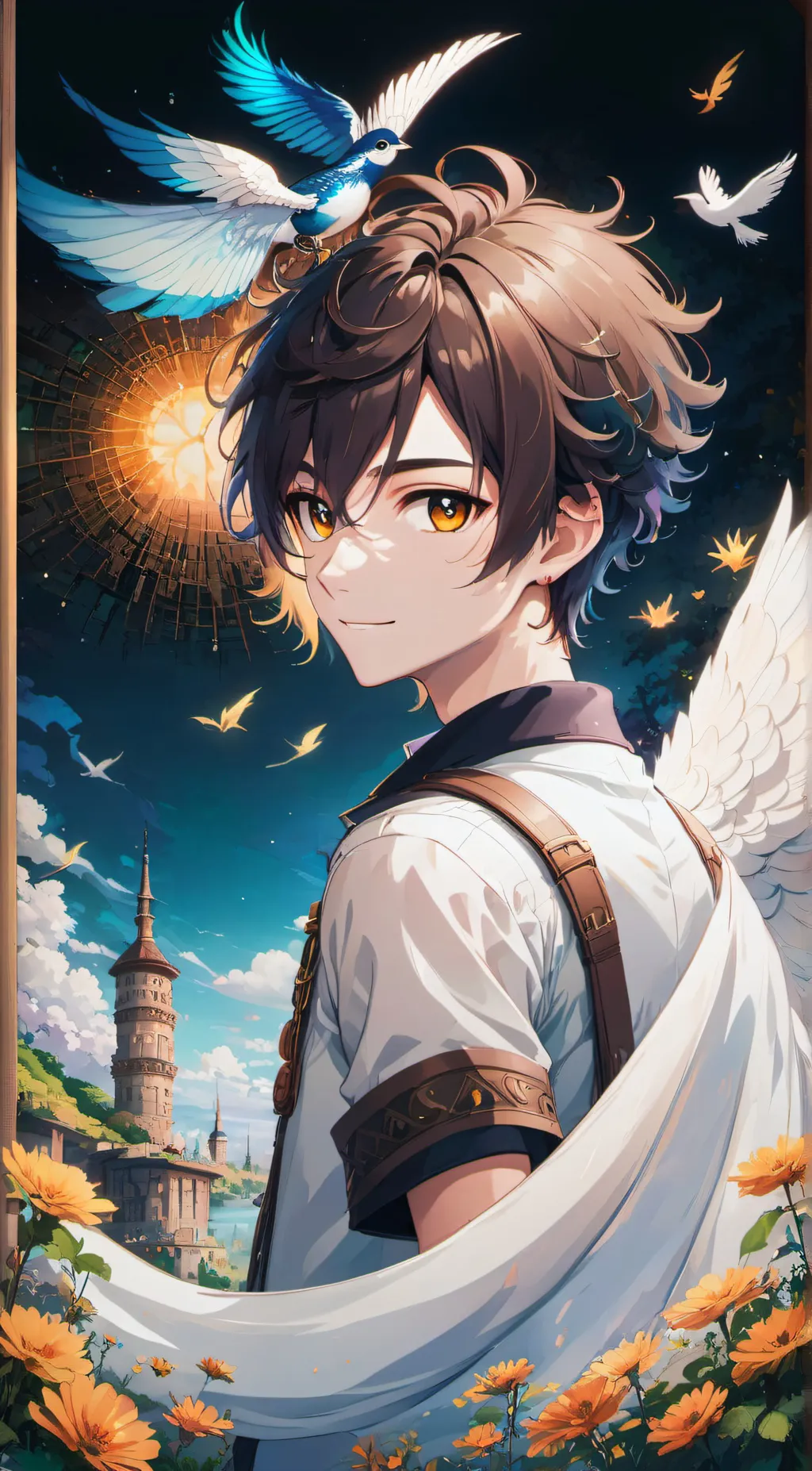 ai character: <~Lucas~> background