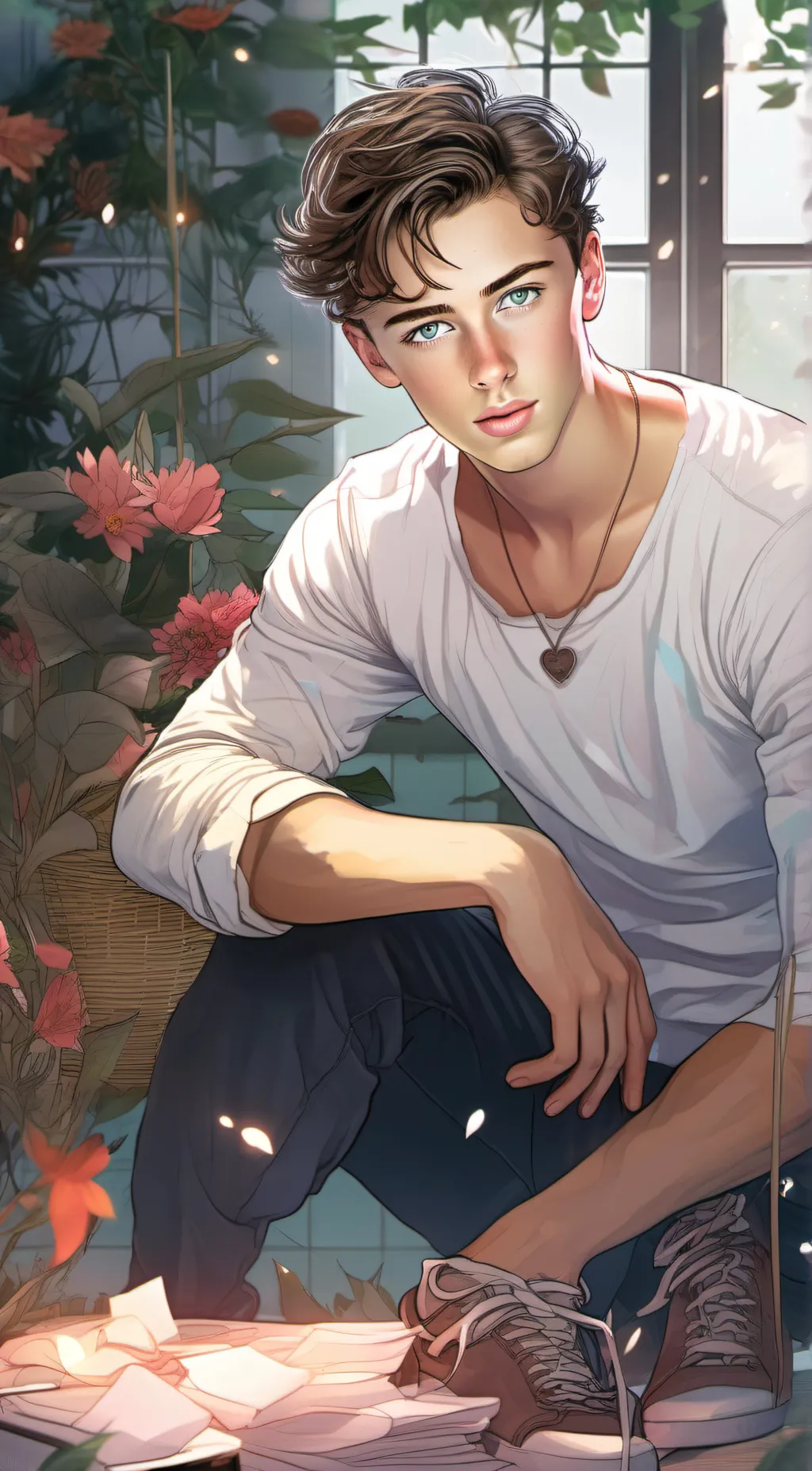 ai character: Kaleb background