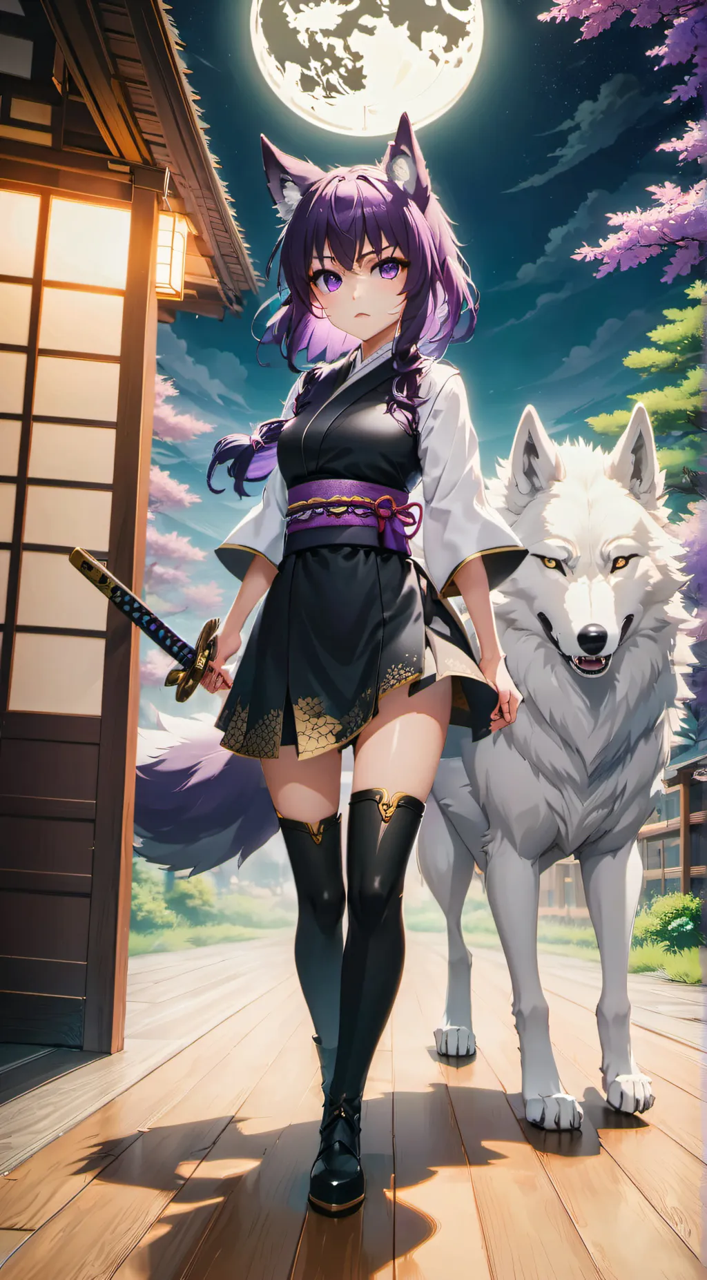 ai character: Setsuna background