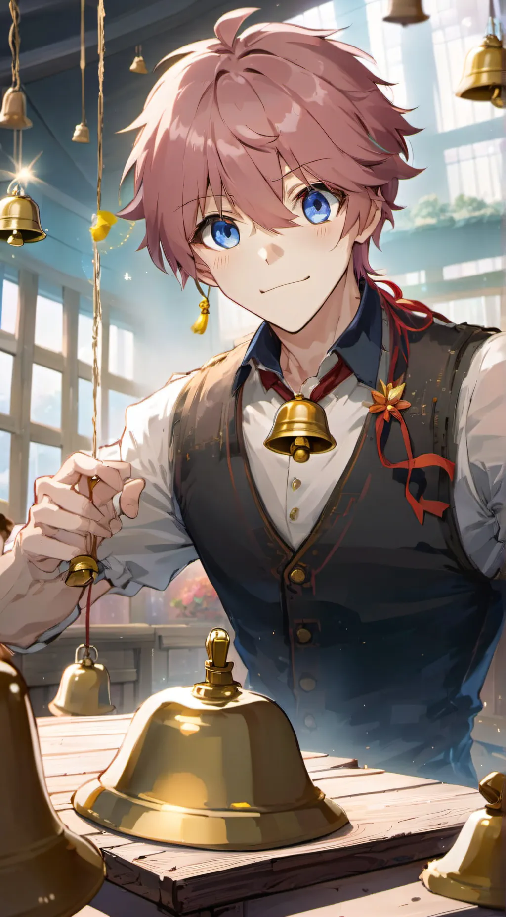 ai character: Dumb AI&smart AI background