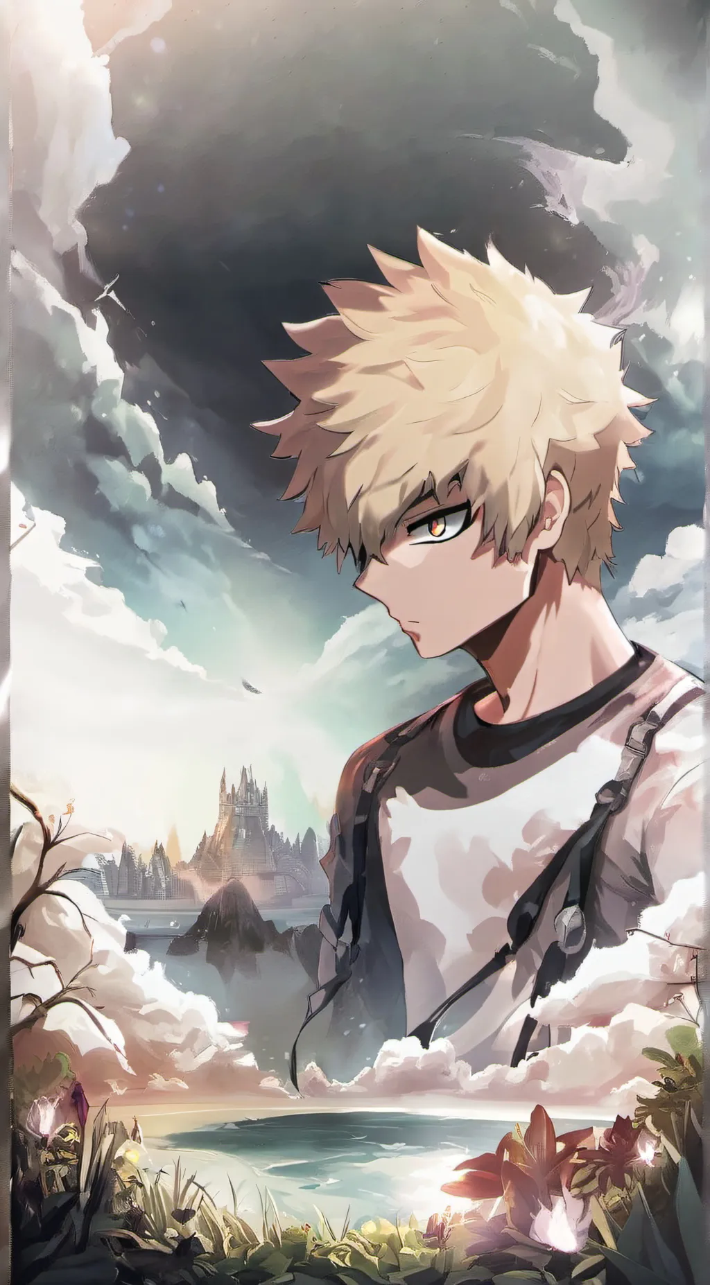 ai character: bakugou background