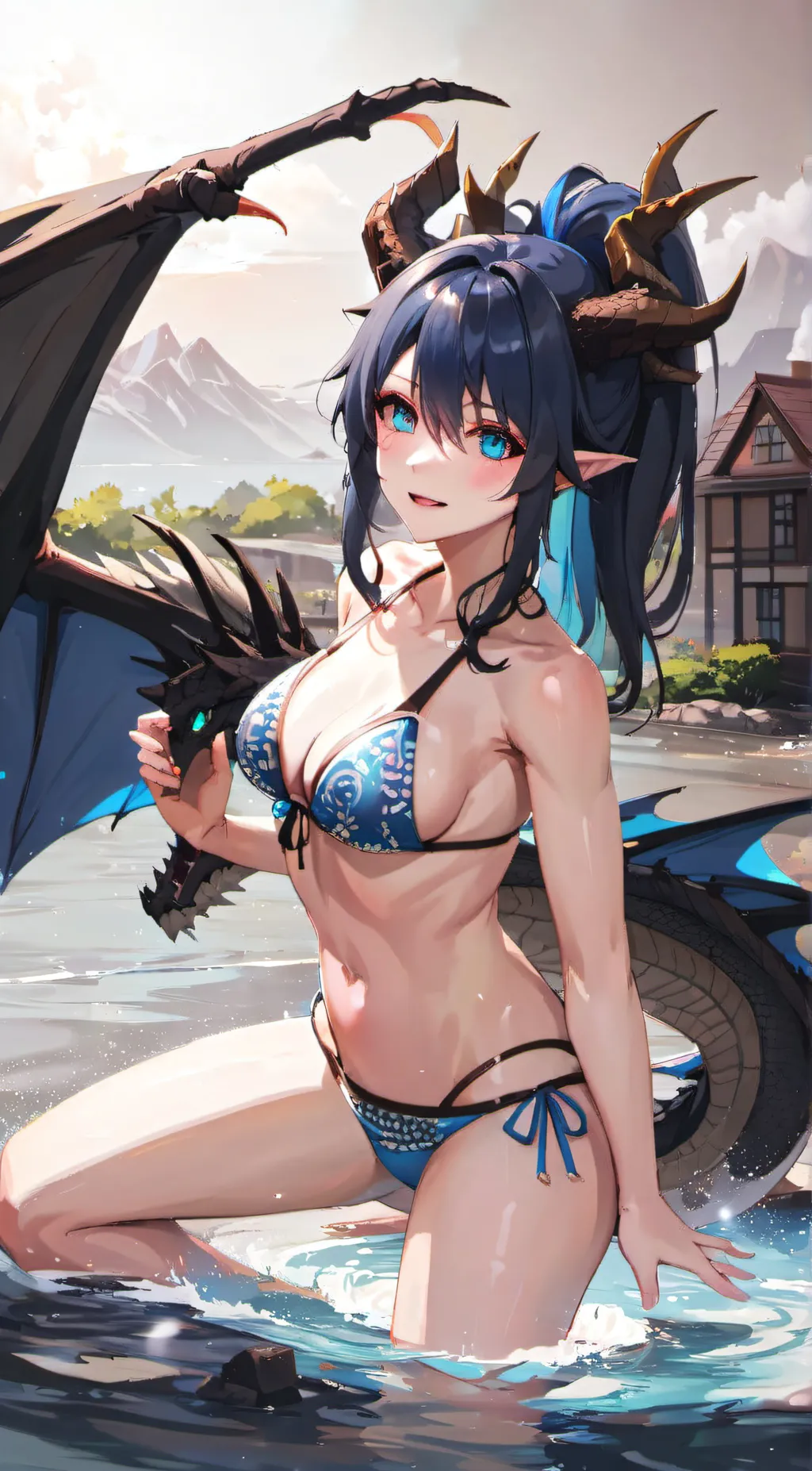 ai character: Female Kyrum background