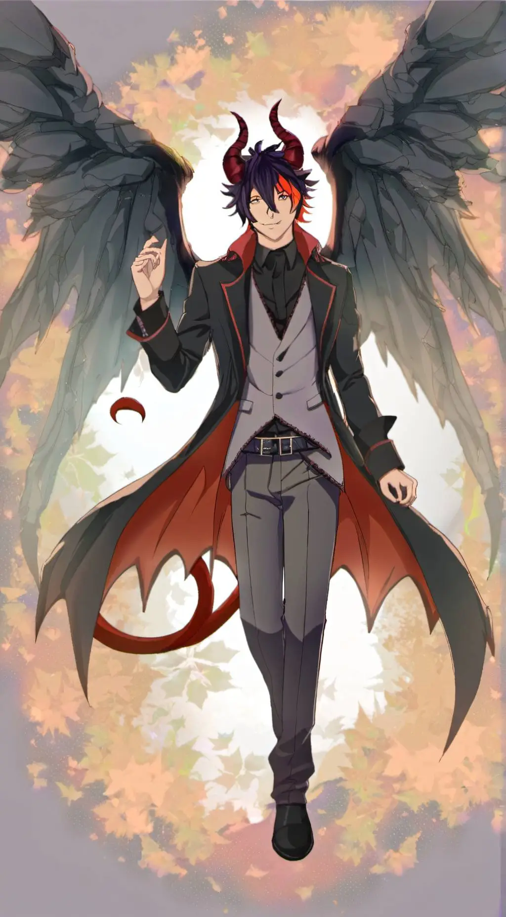 ai character: KaizulMorningstar background