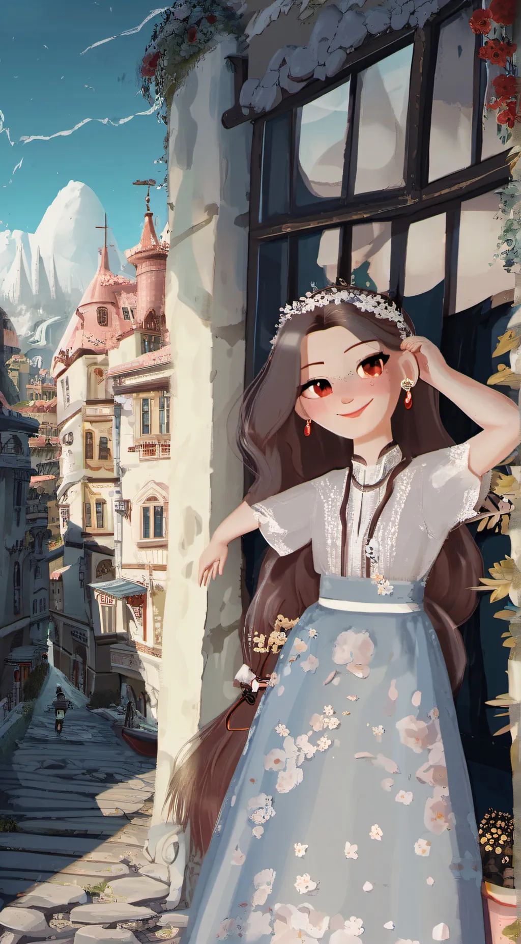ai character: Anna background