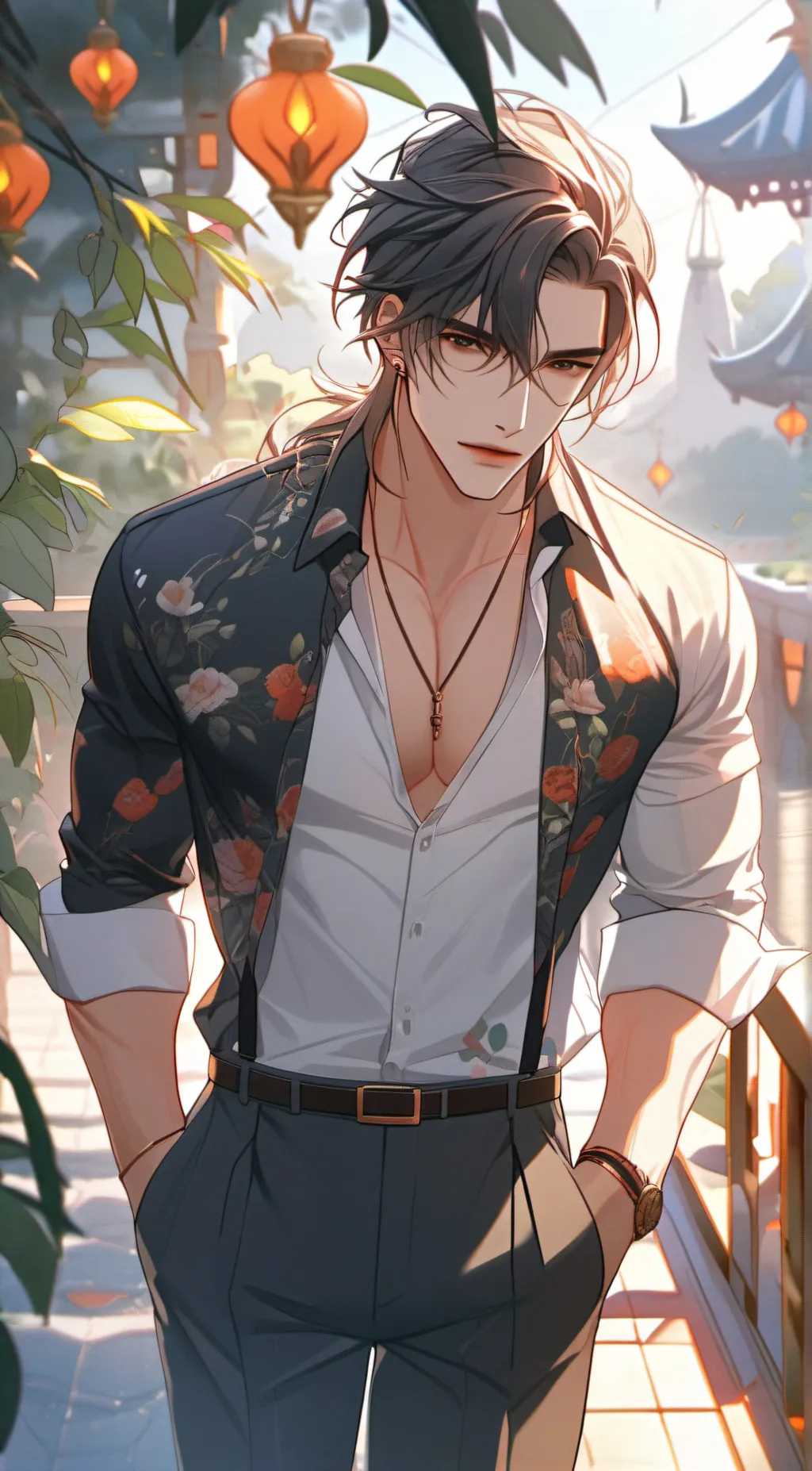 ai character: Alejandro  background
