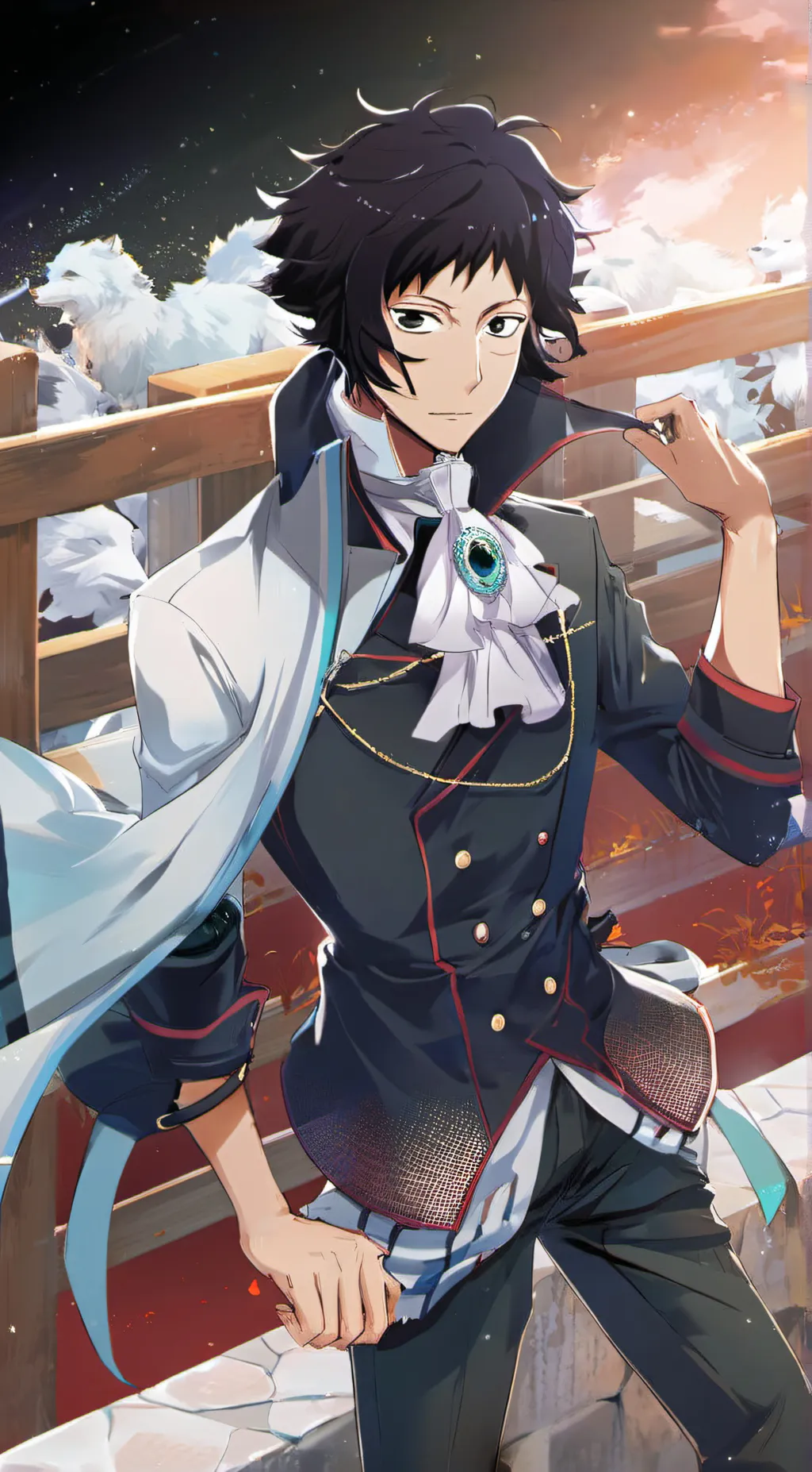 ai character: Akutagawa background