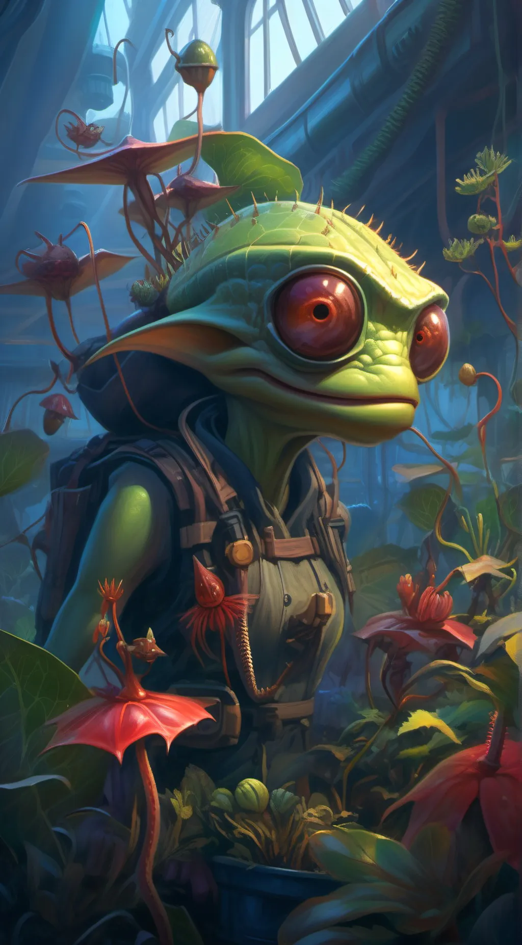 ai character: S'larzik background
