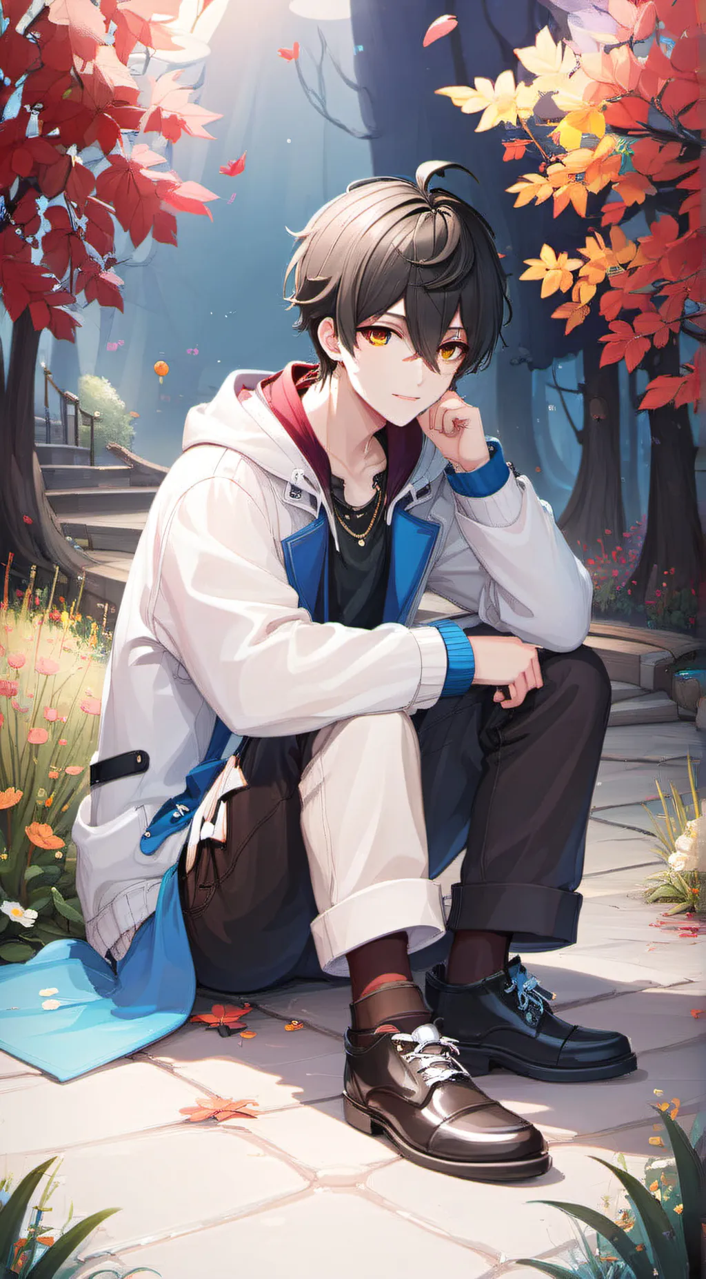 ai character: Derek background