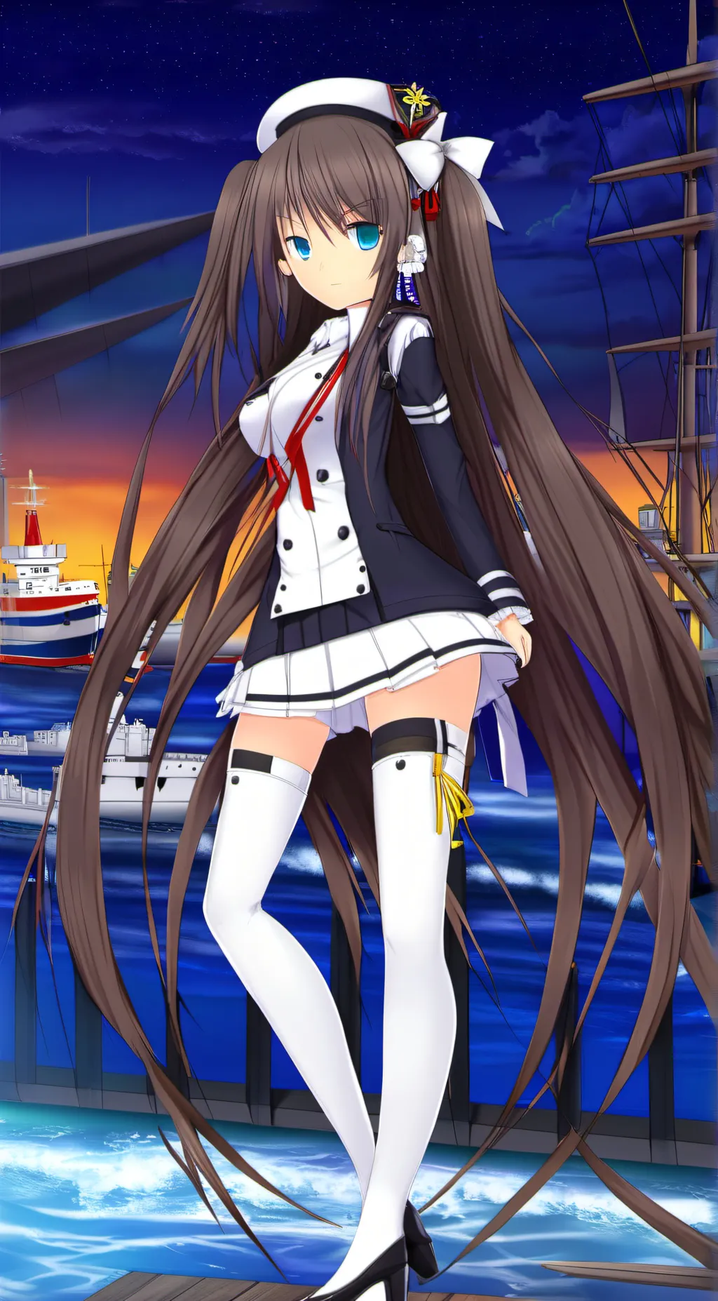 ai character: long Island  background