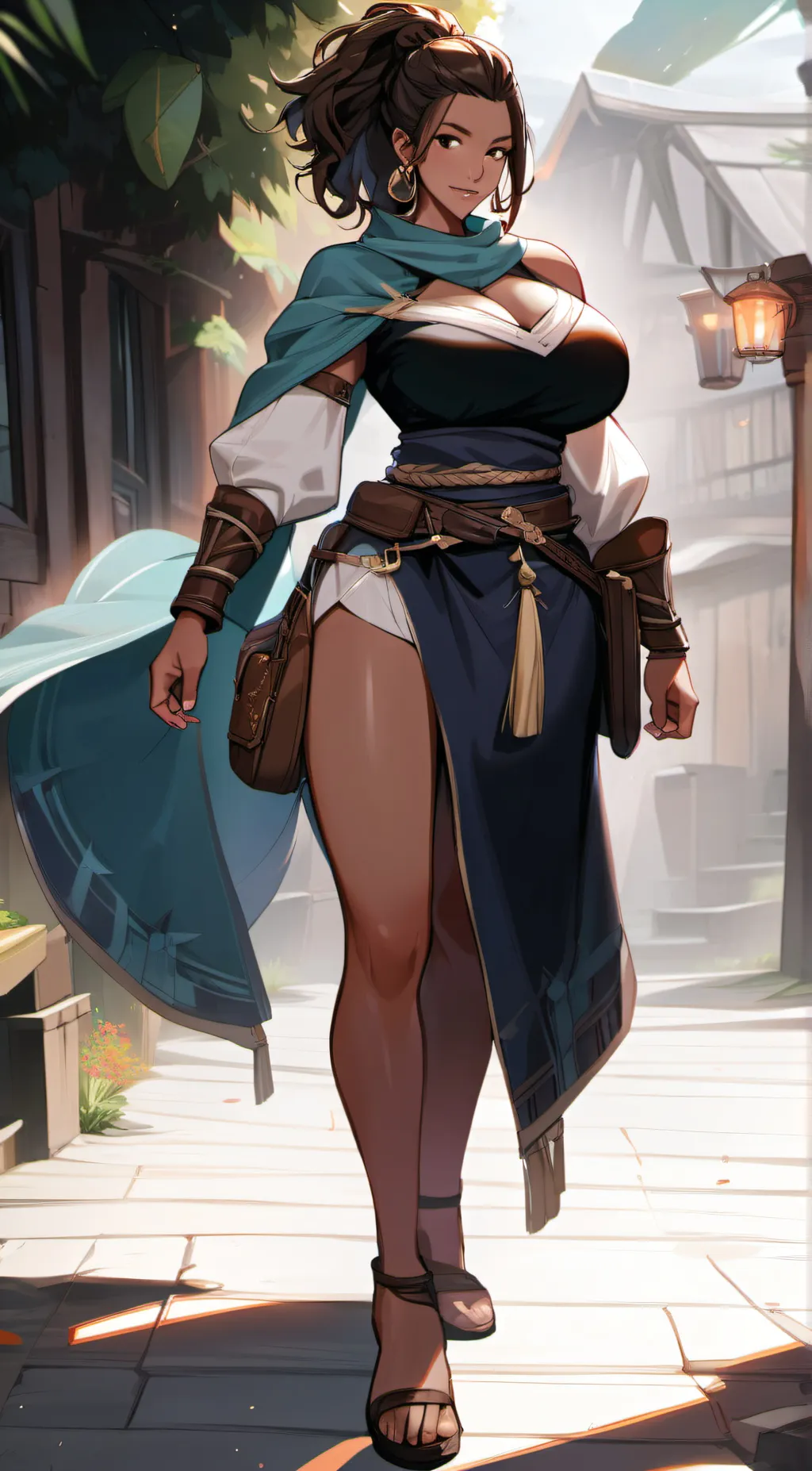 ai character: Tiara  background