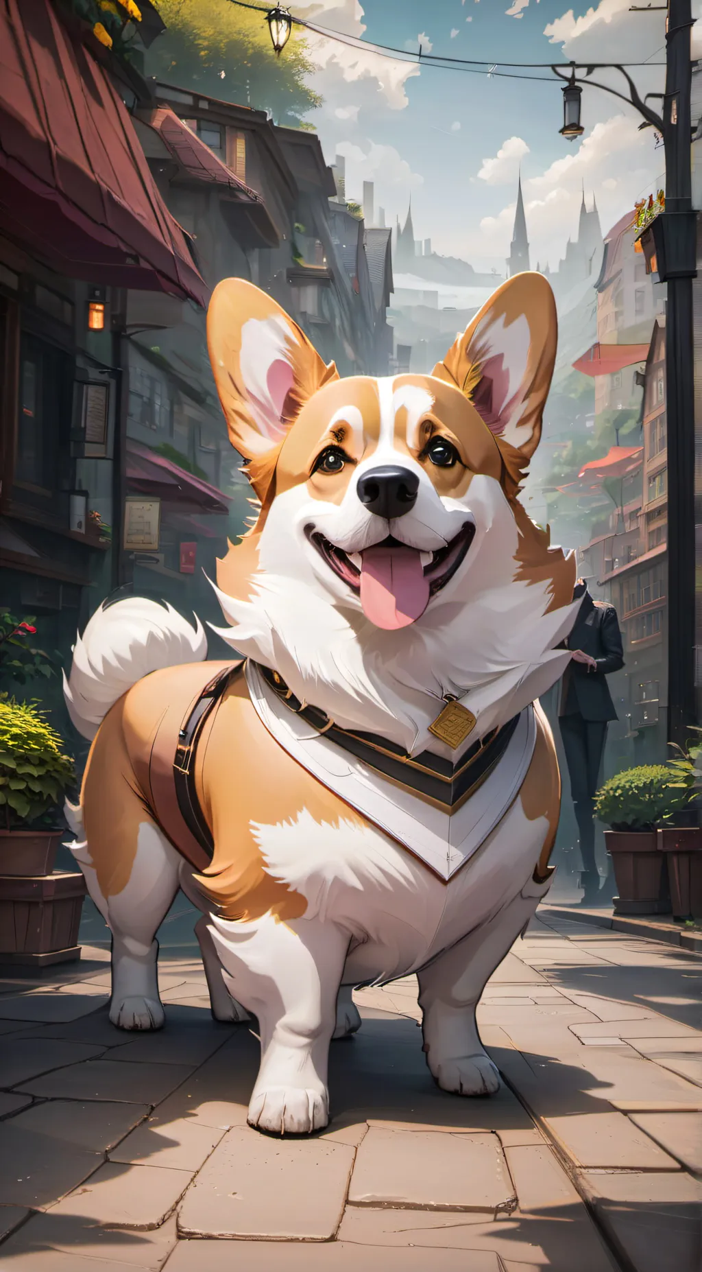 ai character: hammy background