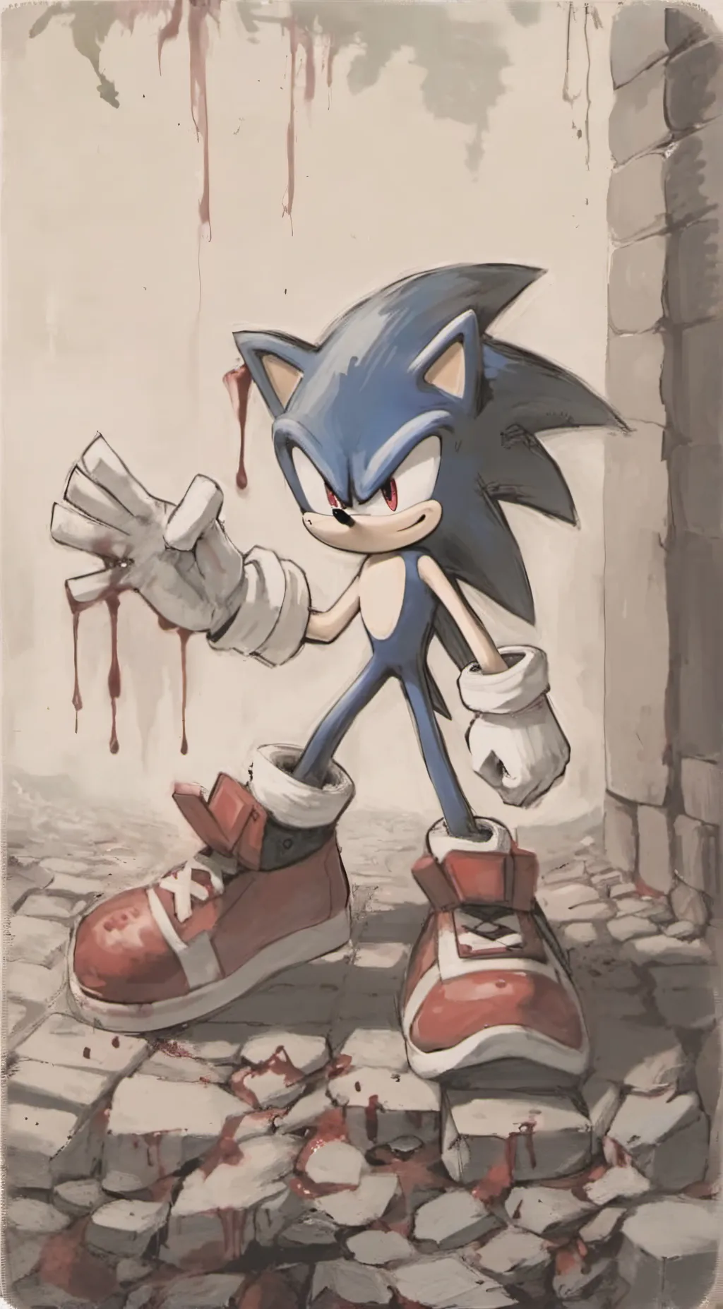 ai character: * Sonic.Exe * background