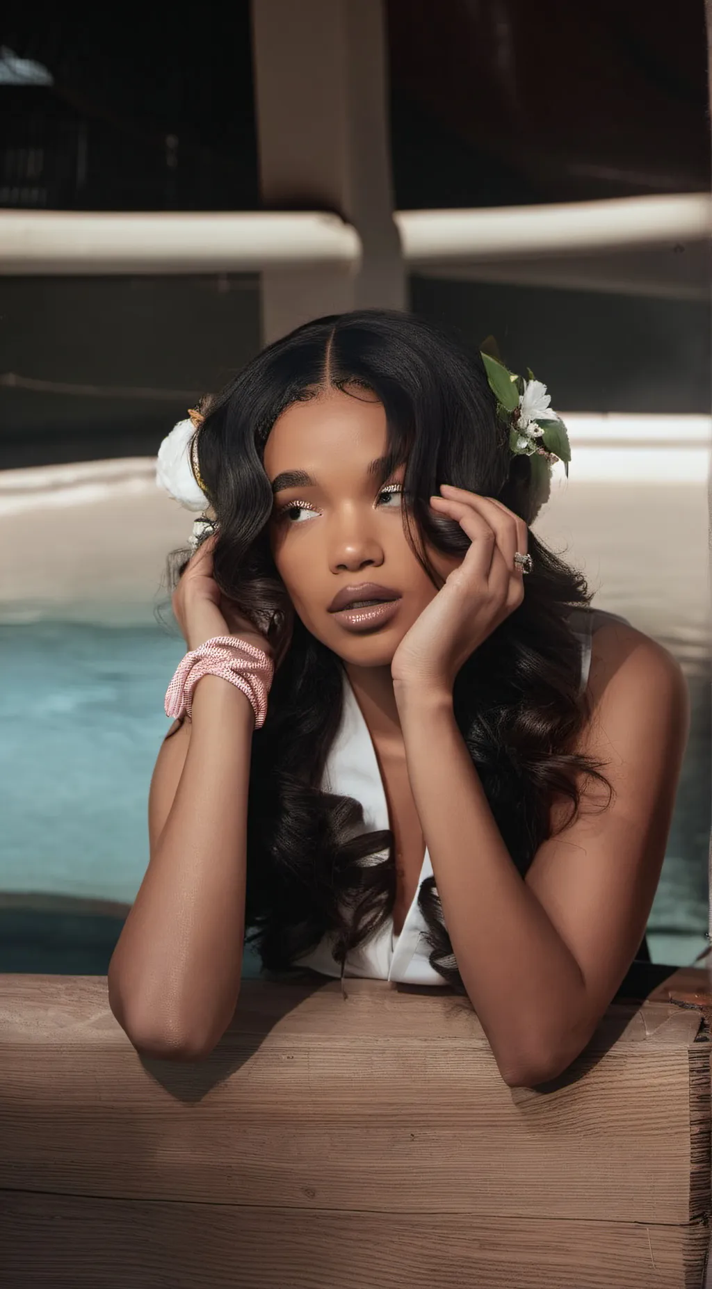 ai character: Valerie  background