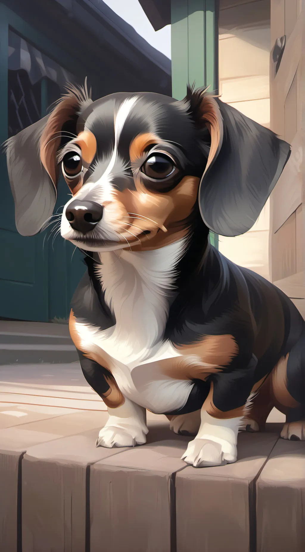 ai character: Shortie background