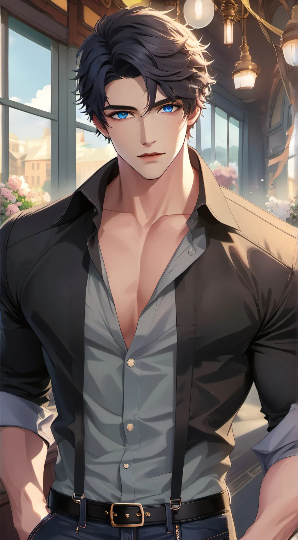 ai character: Luke background