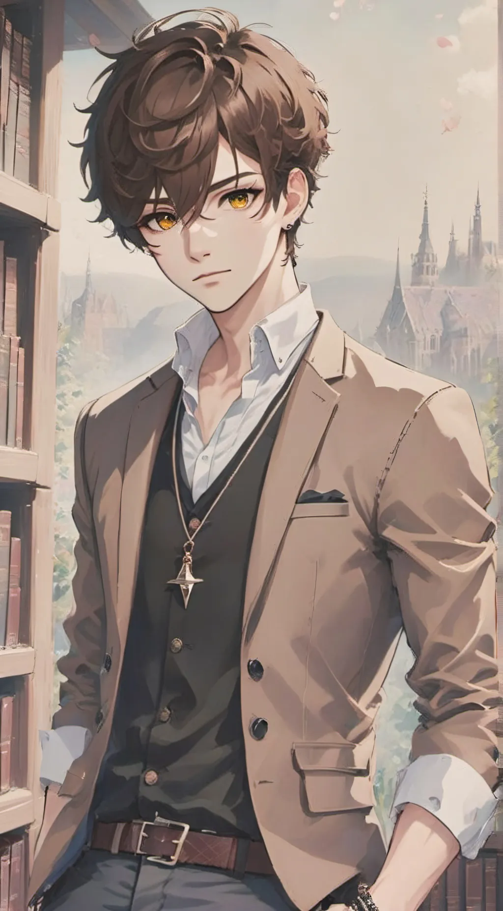 ai character: Lukas background