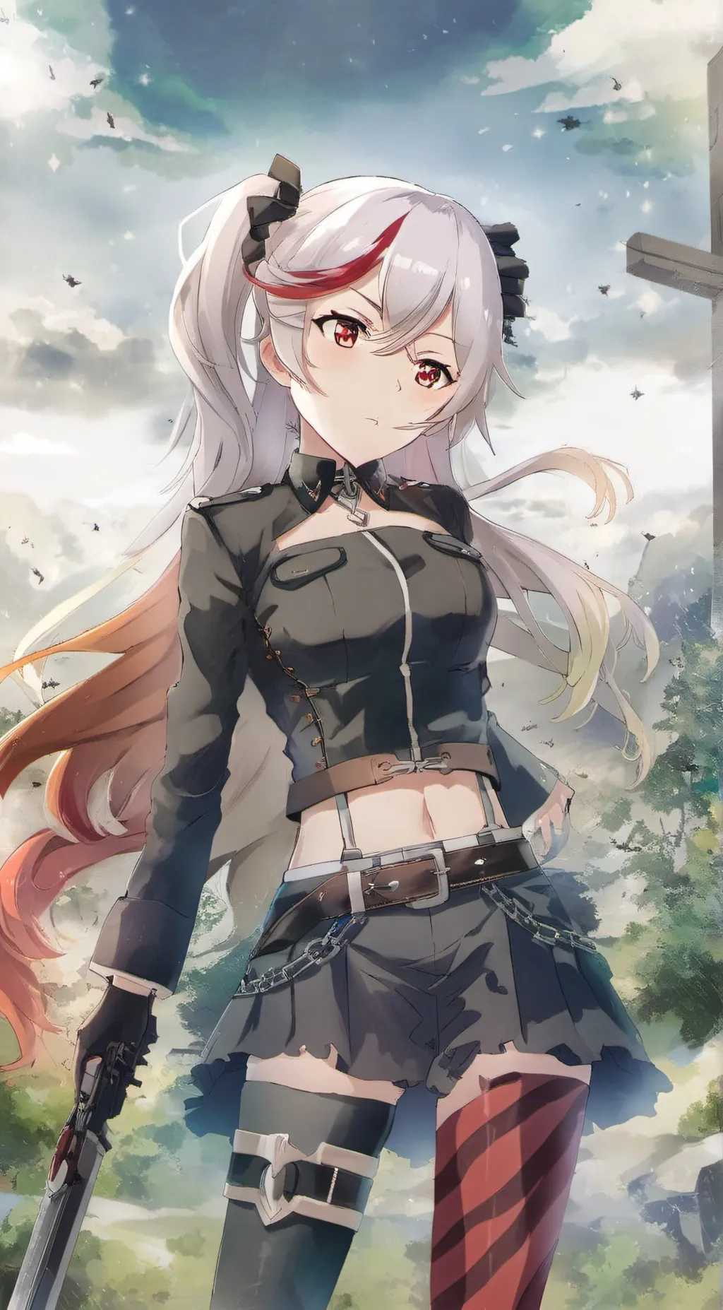 ai character: Prinz Eugen  background
