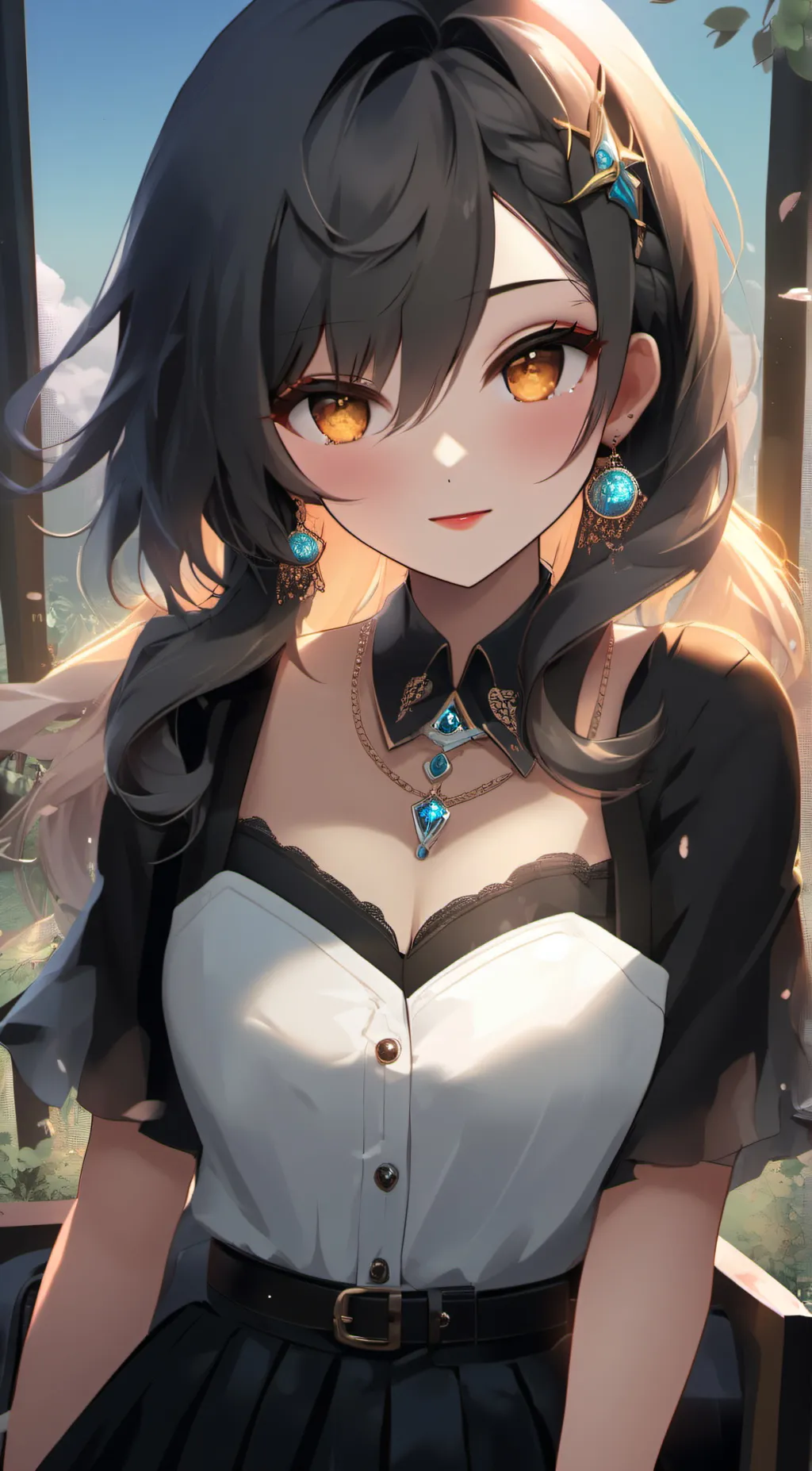 ai character: sarah background