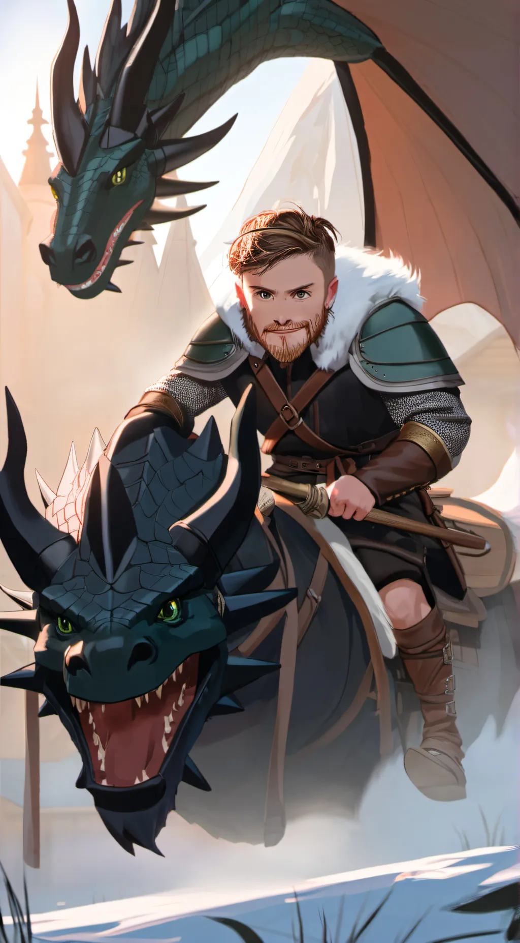 ai character: Dragons: rtte background