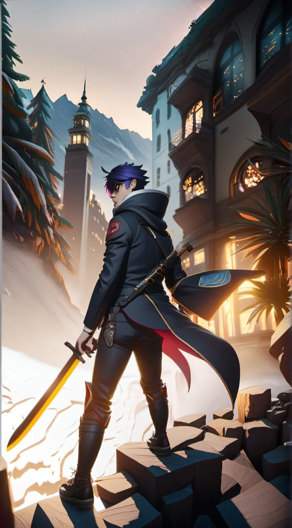 ai character: Kirito background