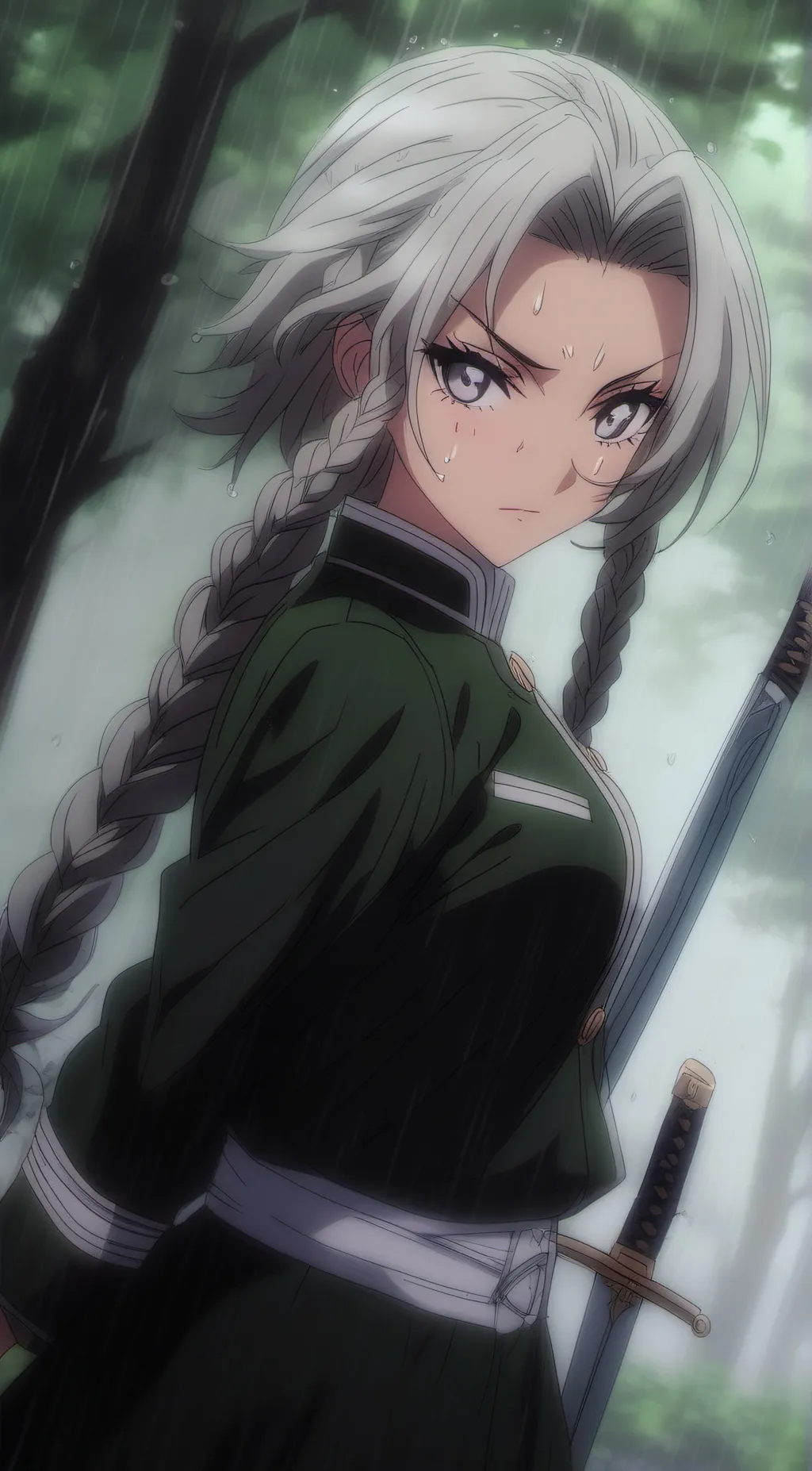 ai character: Saki background