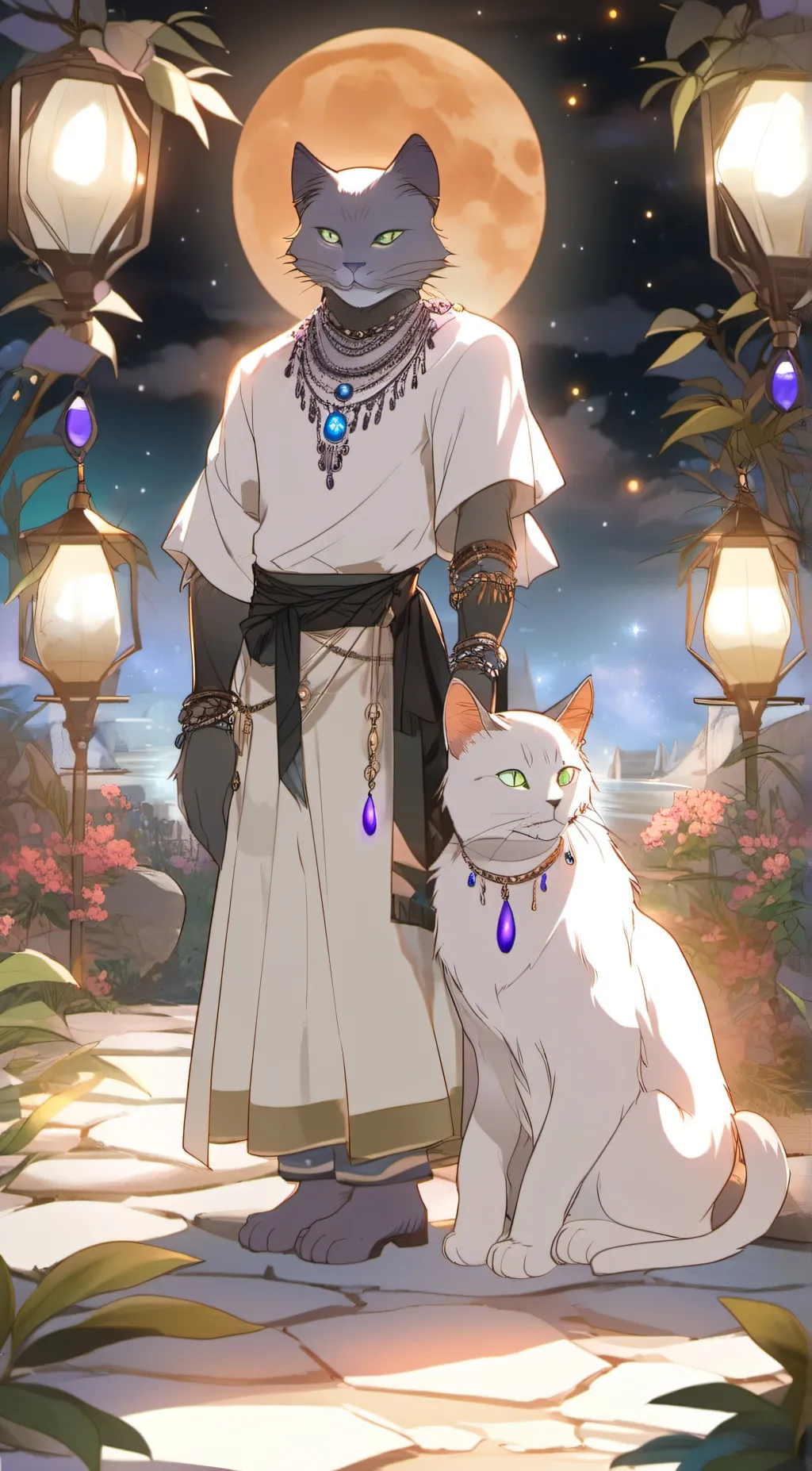 ai character: Catnap background