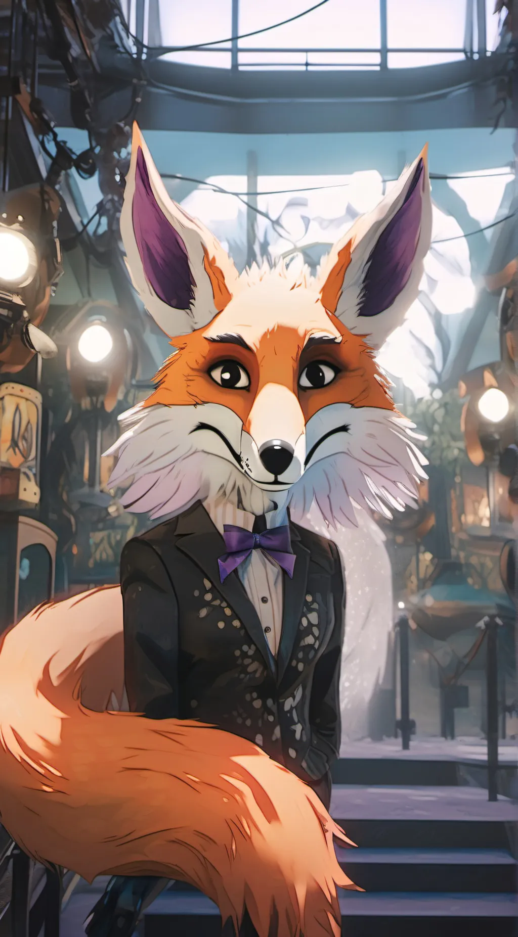ai character: LOLBIT background