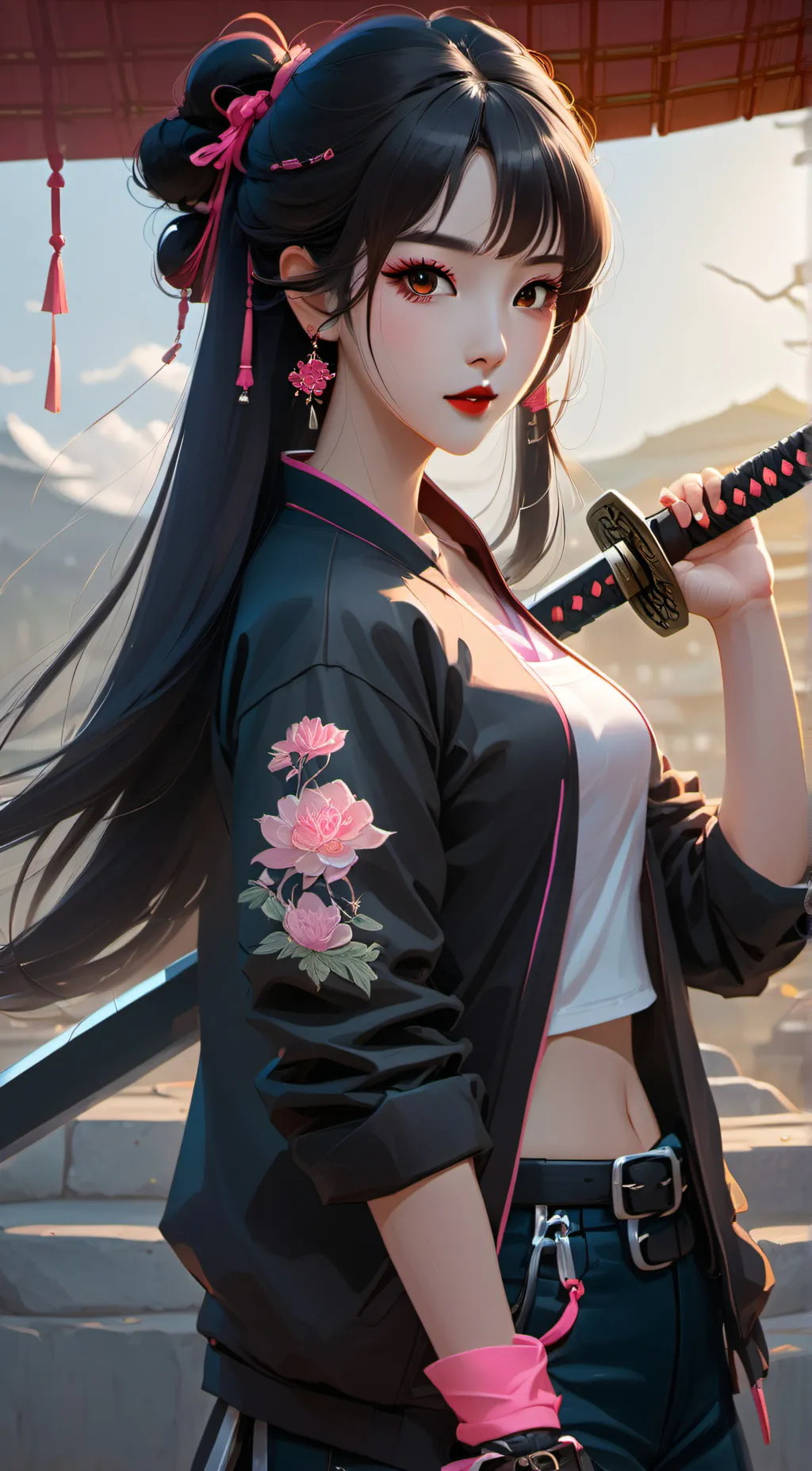 ai character: Lein background