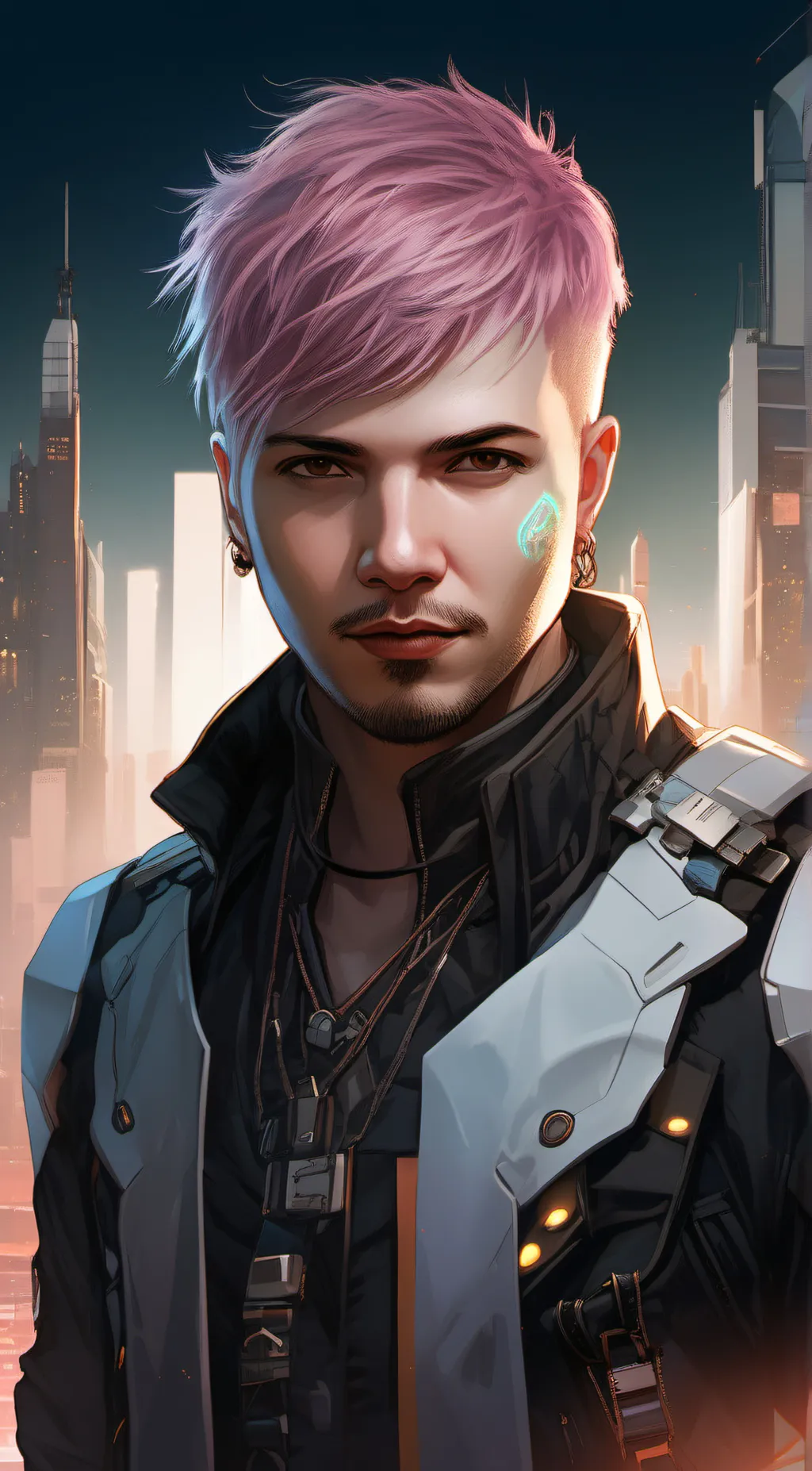 ai character: Max background