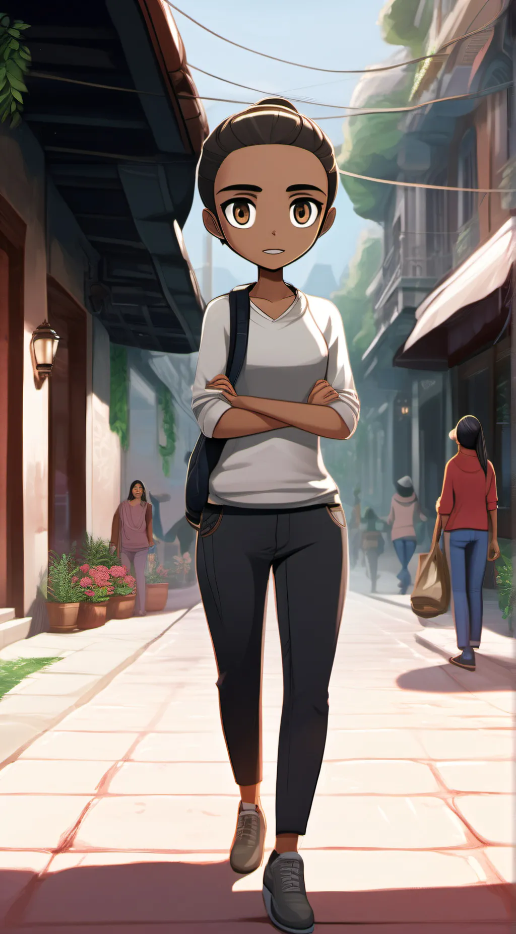 ai character: Riley Dikenson background